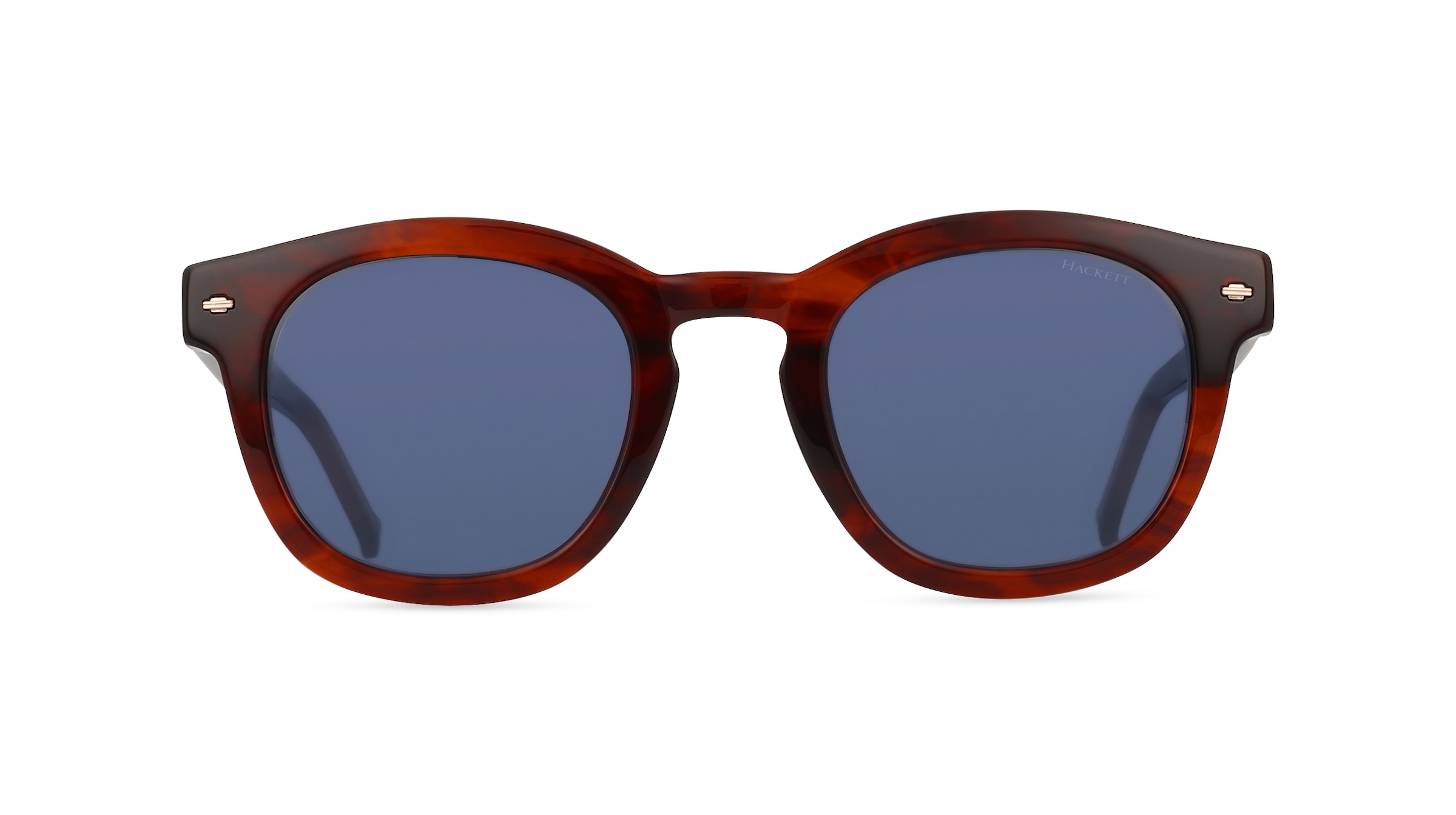 Hackett 928 Herren-Sonnenbrille Vollrand Rund Acetat-Gestell, braun