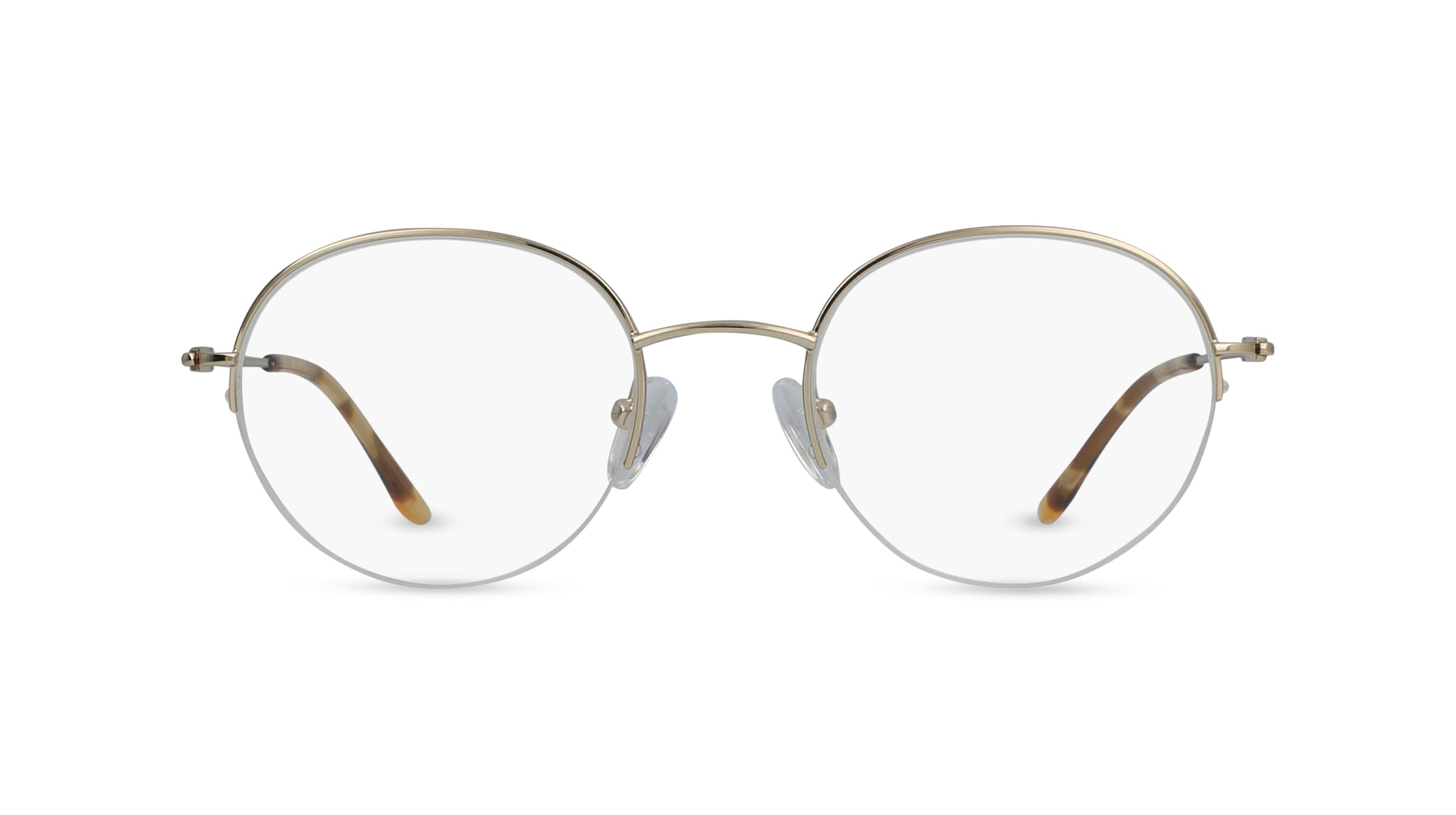 Fielmann BD 469 CL Unisex-Brille inkl. Gläser Nylor Panto Edelstahl-Gestell 48mm/20mm/140mm, gold