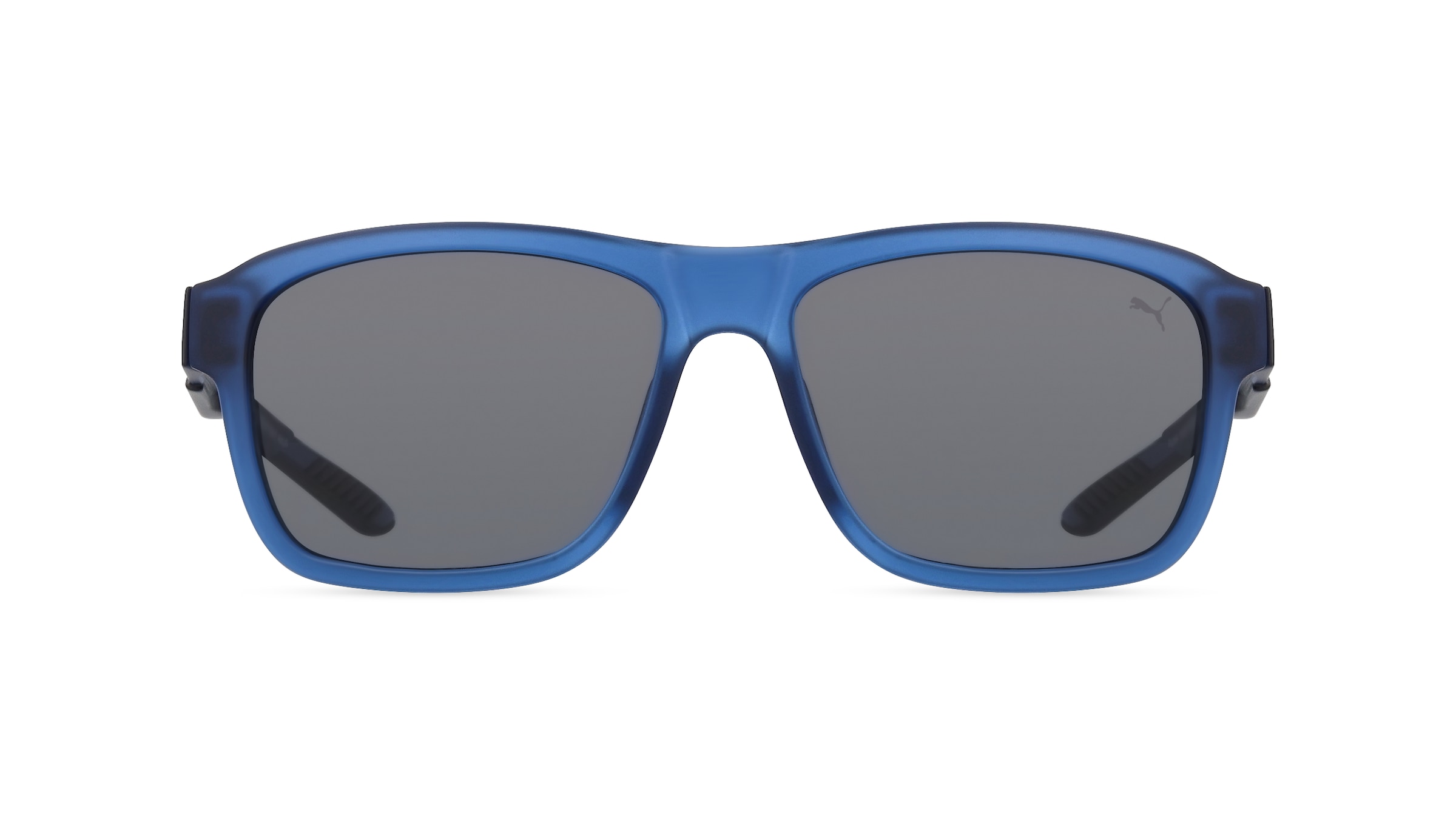 Puma PU0377S Herren-Sonnenbrille Vollrand Eckig Kunststoff-Gestell, blau
