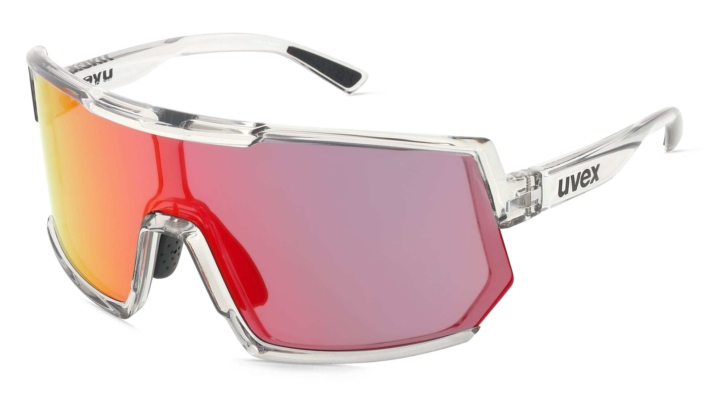 Uvex Sports S533003 sportstyle 235 Unisex-Sonnenbrille Vollrand Monoscheibe Kunststoff-Gestell, Grau