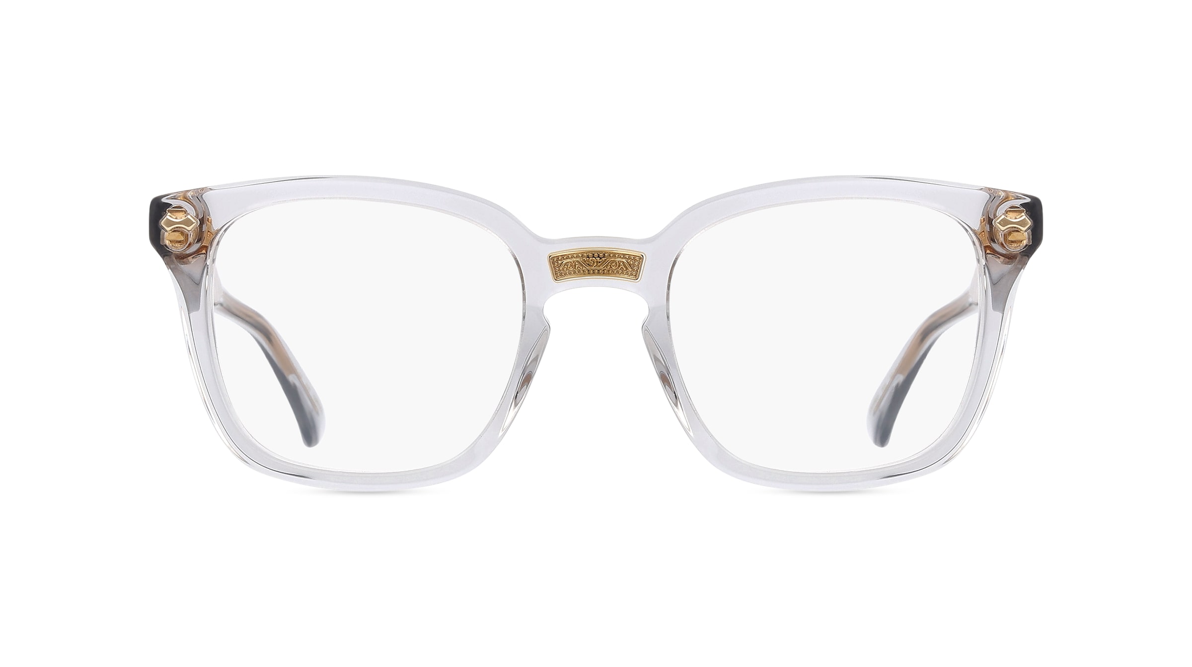 Gucci GG0184O Unisex-Brille inkl. Gläser Vollrand Eckig Kunststoff-Gestell 50mm/21mm/145mm, transparent