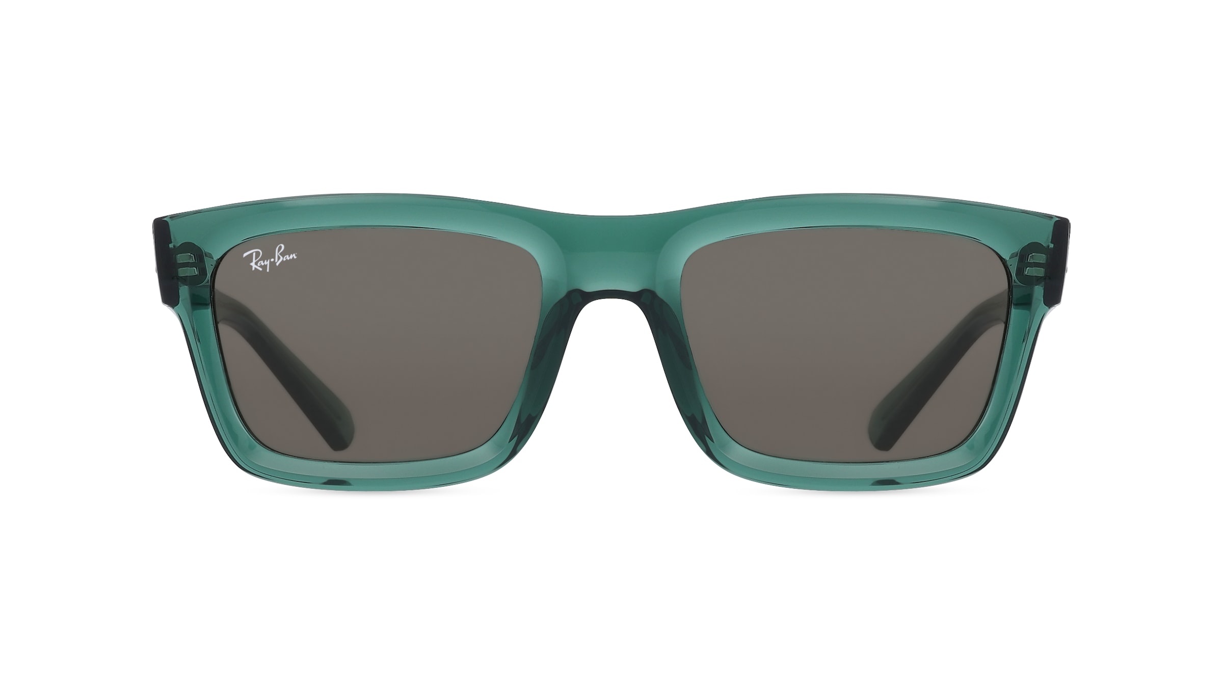 Ray-Ban RB4396 Unisex-Sonnenbrille Vollrand Eckig Bio-Kunststoff-Gestell, grün