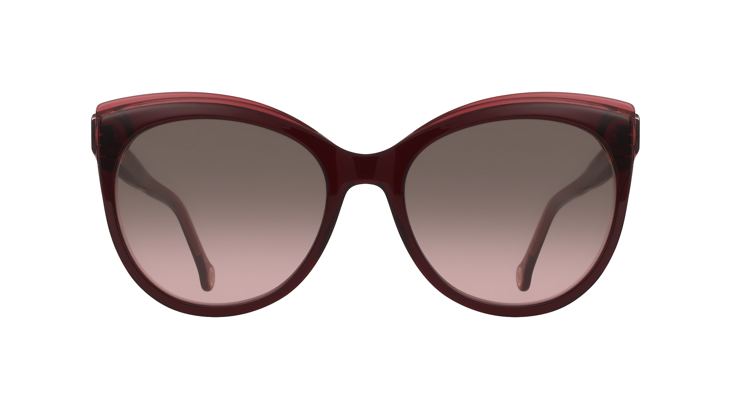 Carolina Herrera HER 0175/S Damen-Sonnenbrille Vollrand Butterfly Acetat-Gestell, rot