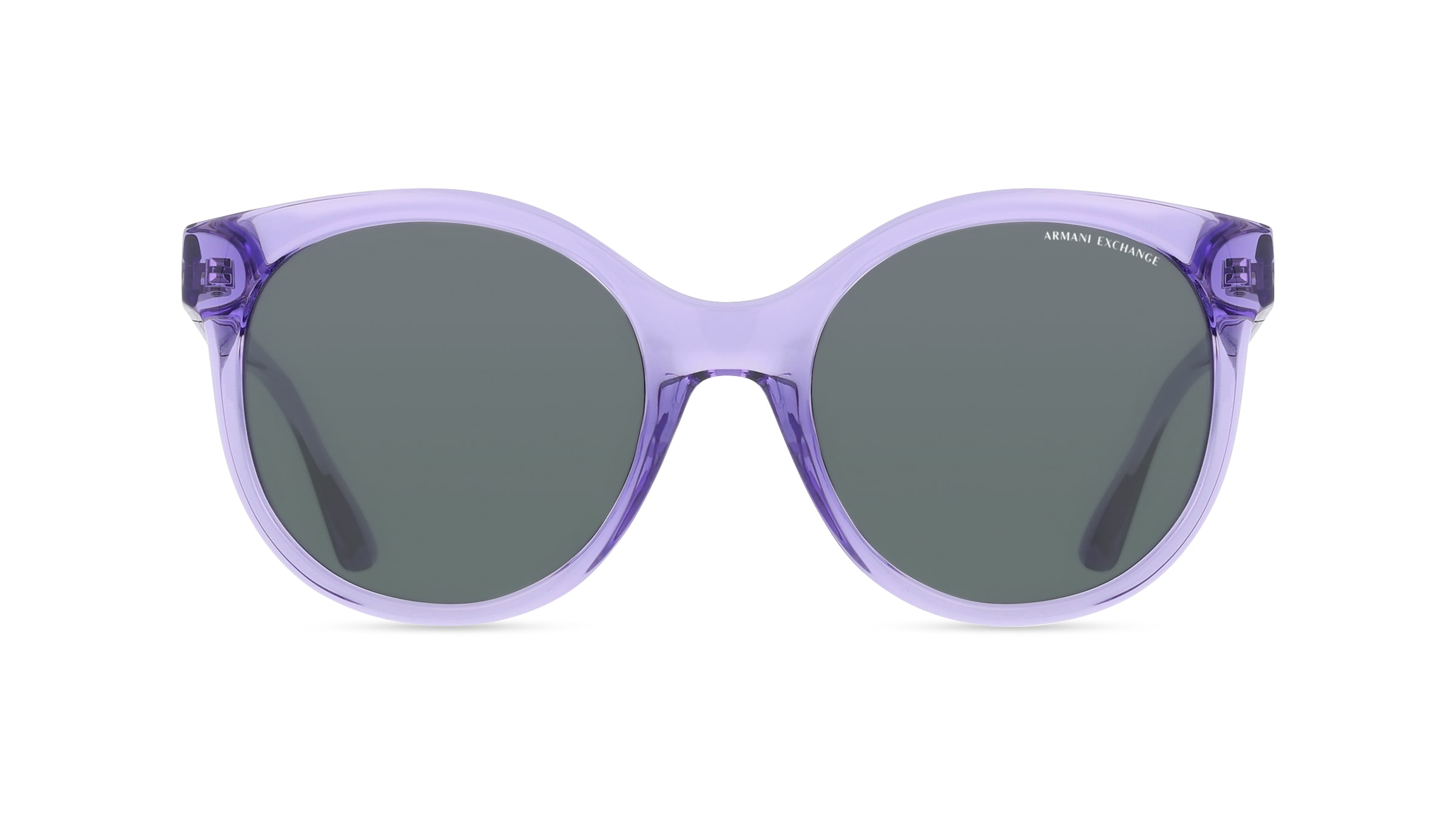Armani Exchange AX4120S Damen-Sonnenbrille Vollrand Cateye Kunststoff-Gestell, lila