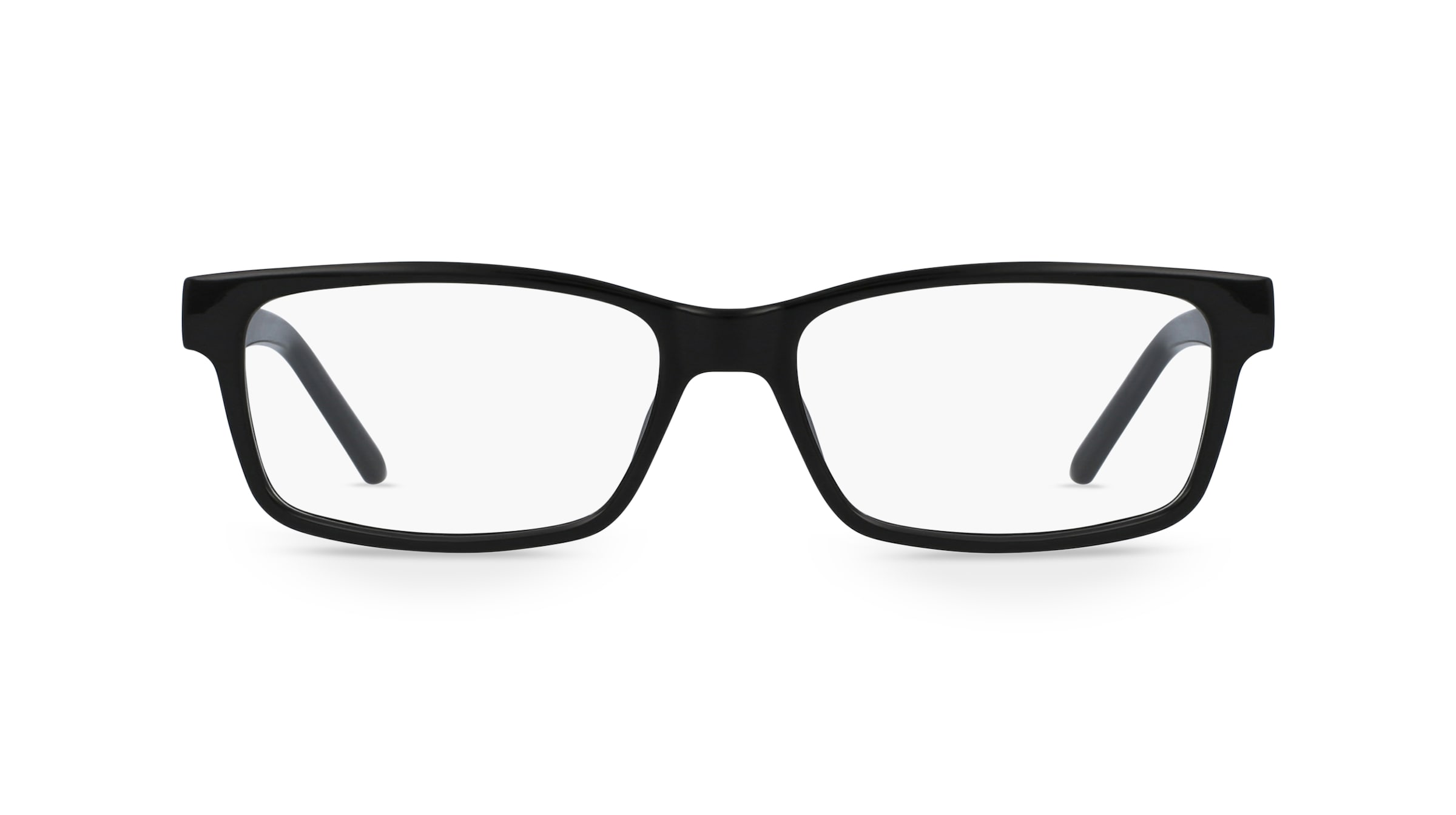 Fielmann LD 004 CL Herren-Brille inkl. Gläser Vollrand Eckig Propionat-Gestell 53mm/15mm/140mm, schwarz