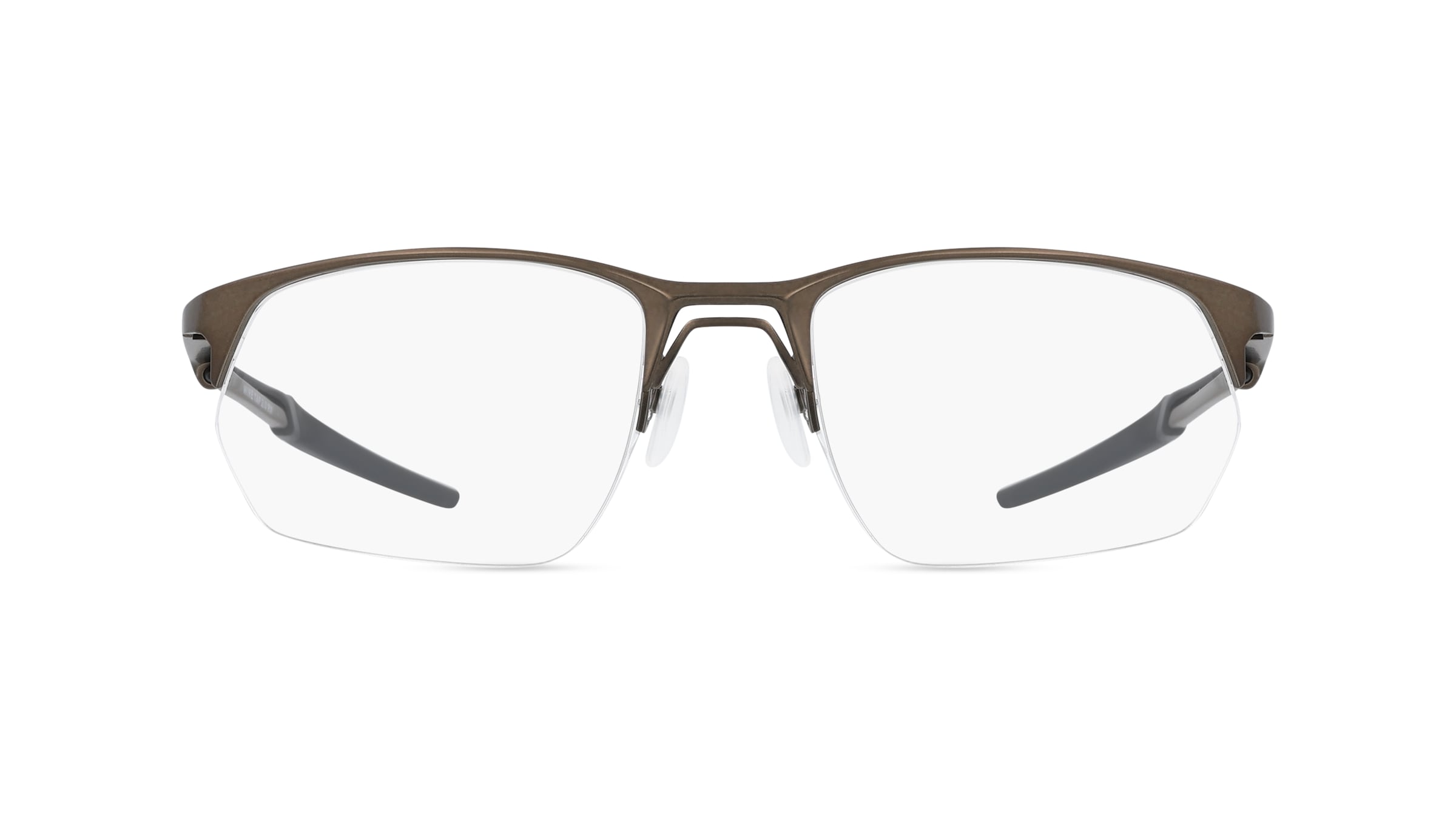 Oakley OX5152 Herren-Brille inkl. Gläser Nylor Eckig Titan-Gestell 56mm/19mm/140mm, grau