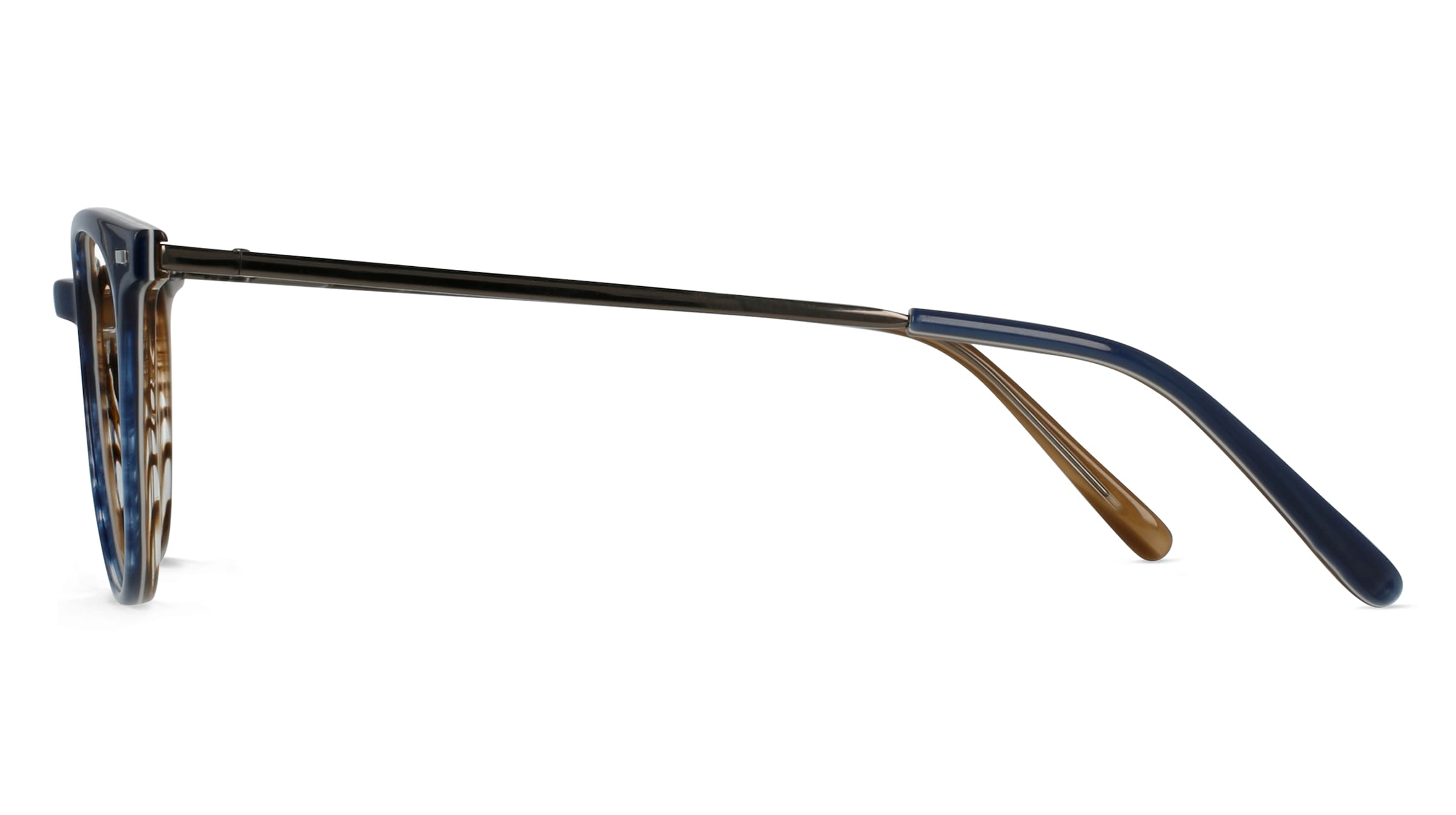 Thumbnail - Fielmann BC 002 FLEX CL Damen-Brille inkl. Gläser Vollrand Panto Acetat-Gestell 48mm/18mm/135mm, blau