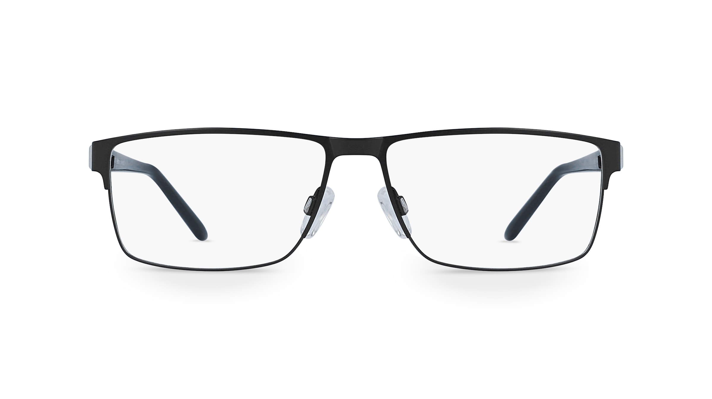 Fielmann 2174 FLEX CL Herren-Brille inkl. Gläser Vollrand Eckig Edelstahl-Gestell 57mm/15mm/140mm, braun