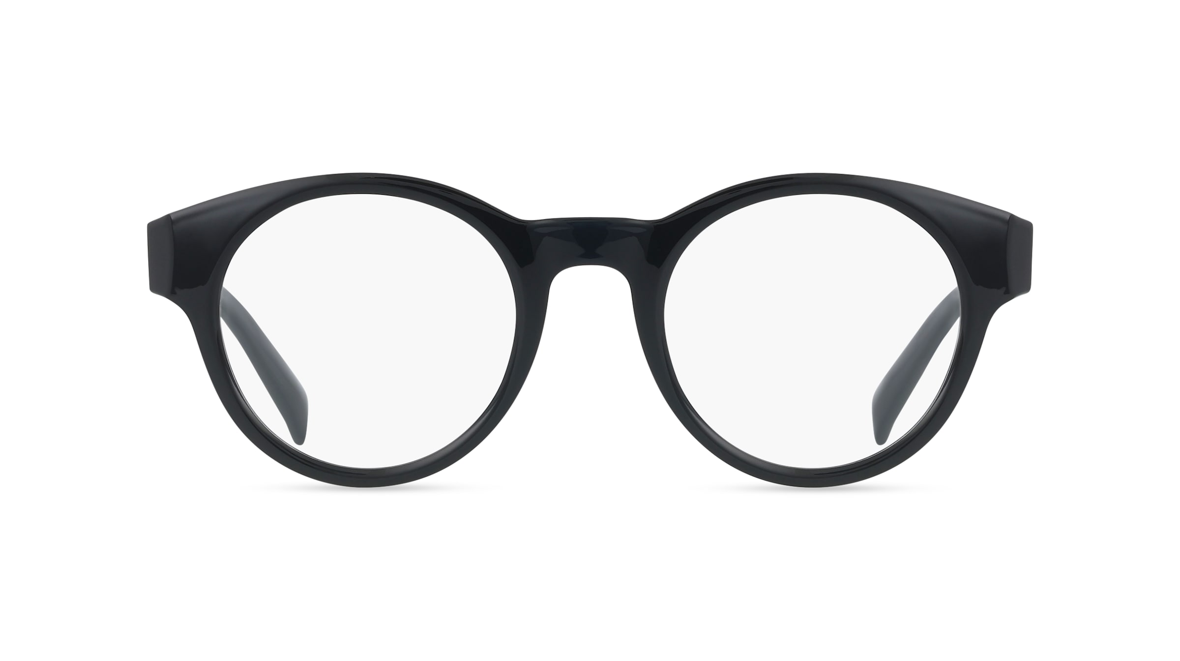 Levi’s LV 1083 Damen-Brille inkl. Gläser Vollrand Panto Kunststoff-Gestell 47/22/145, Schwarz