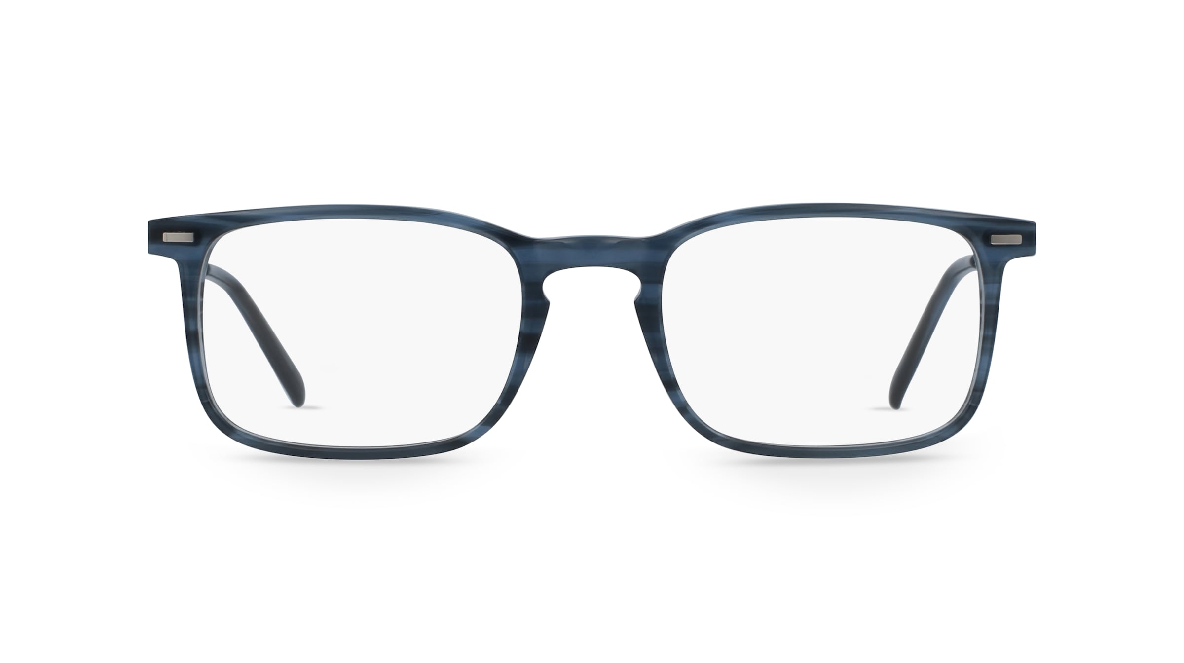 Fielmann BC 014 FLEX CL Herren-Brille inkl. Gläser Vollrand Eckig Blockacetat-Gestell 49mm/18mm/135mm, blau