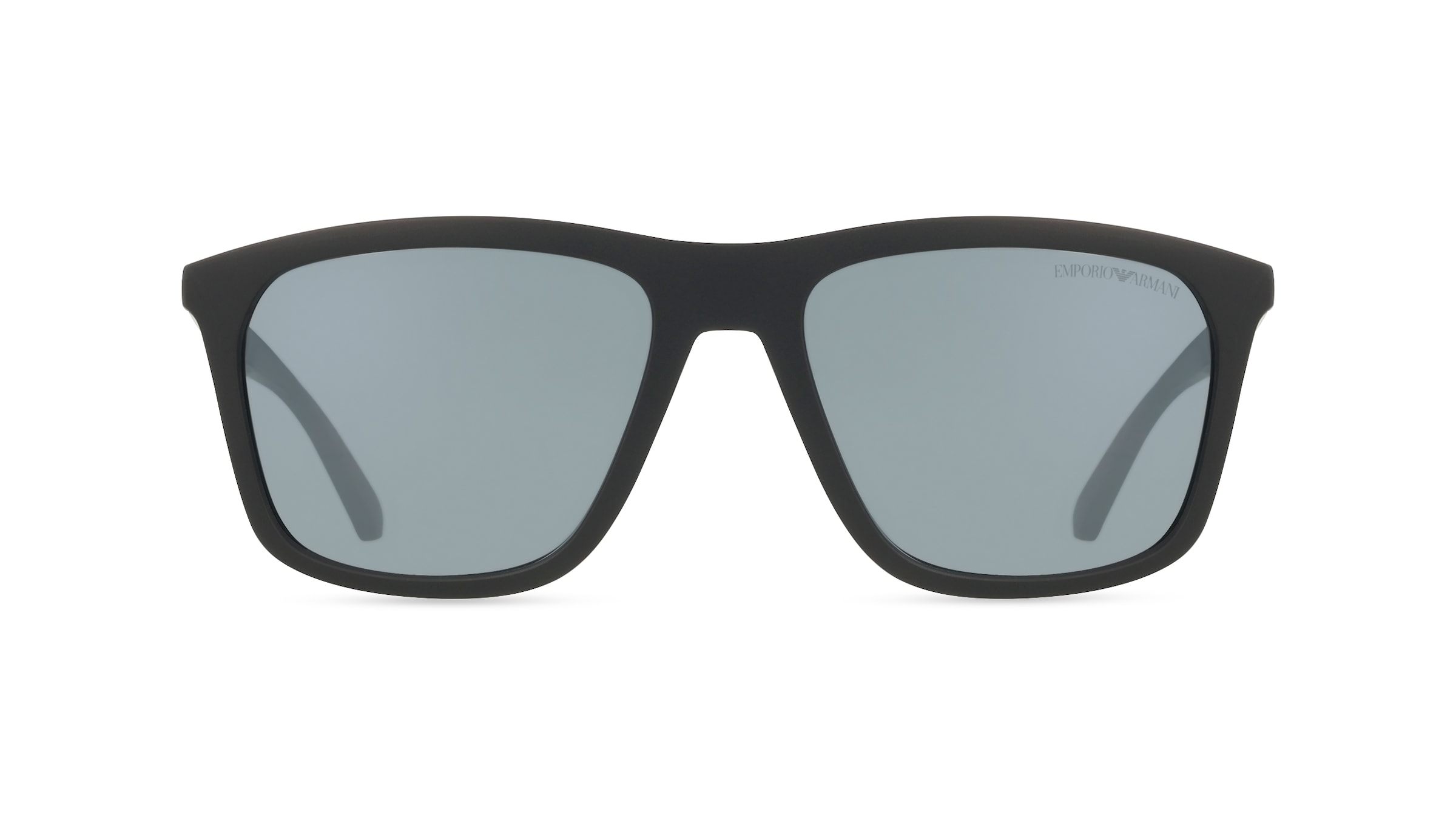 Emporio Armani EA4237 Herren-Sonnenbrille Vollrand Quadratisch Kunststoff-Gestell, Schwarz