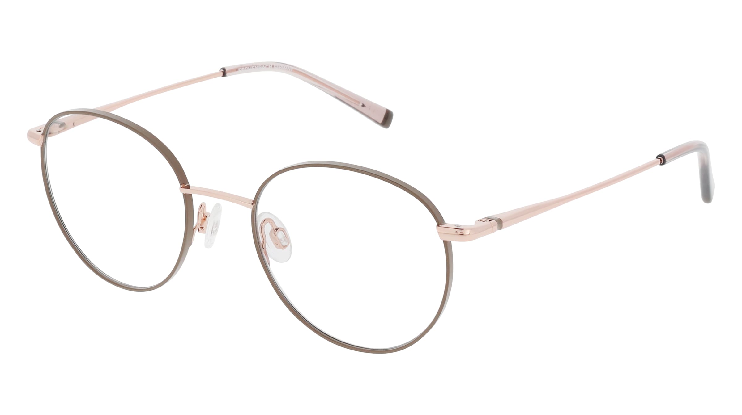 Humphrey's 582418 Unisex-Brille inkl. Gläser Vollrand Panto Metall-Gestell 47/18/135, Lila