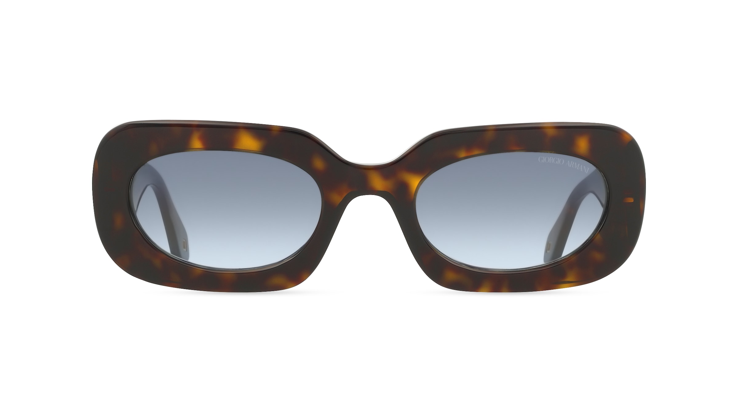 Giorgio Armani 0AR8182 Damen-Sonnenbrille Vollrand Quadratisch Acetat-Gestell, Havanna