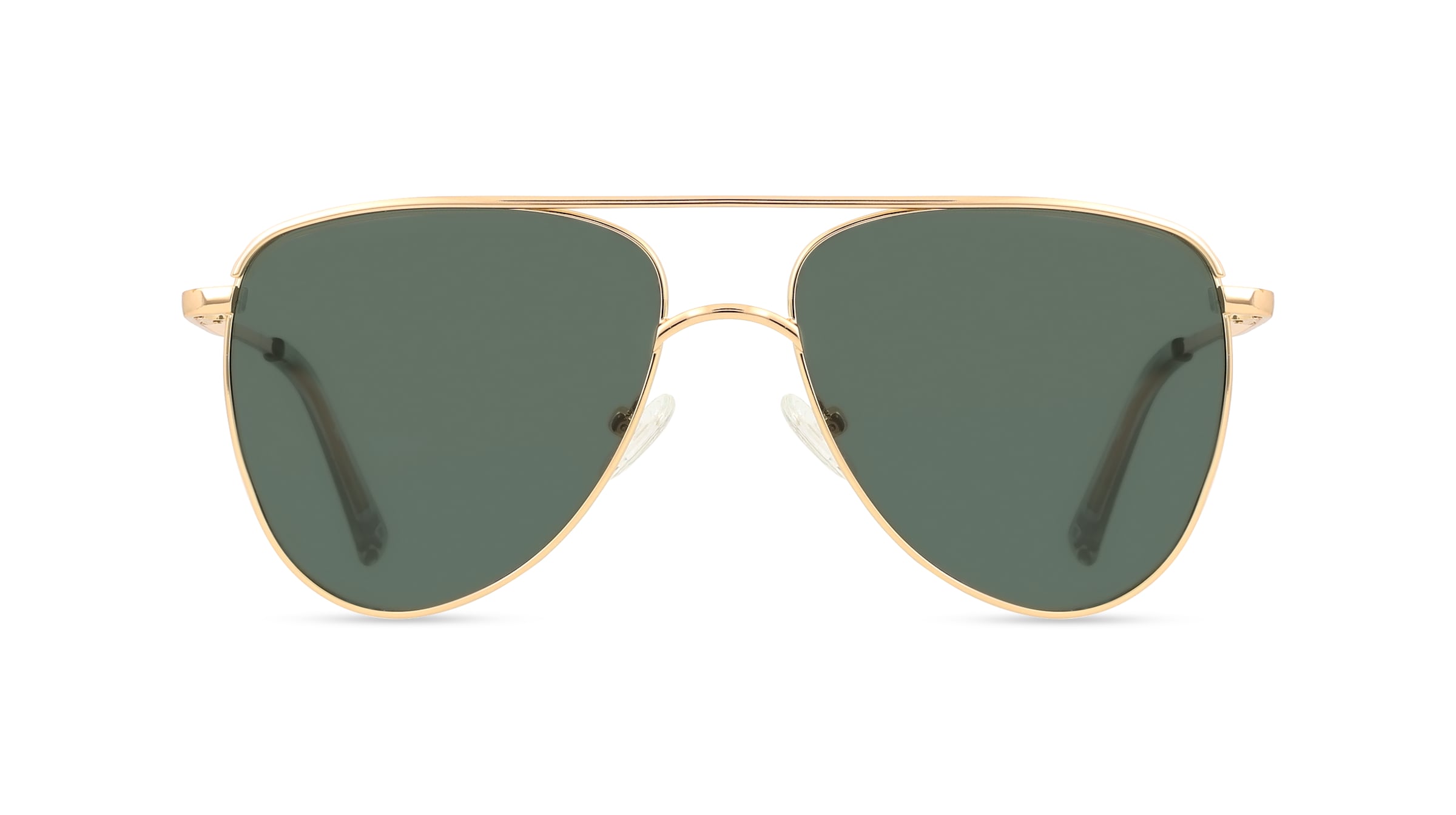 Le Specs LSP2552225 Damen-Sonnenbrille Vollrand Pilot Metall-Gestell, gold