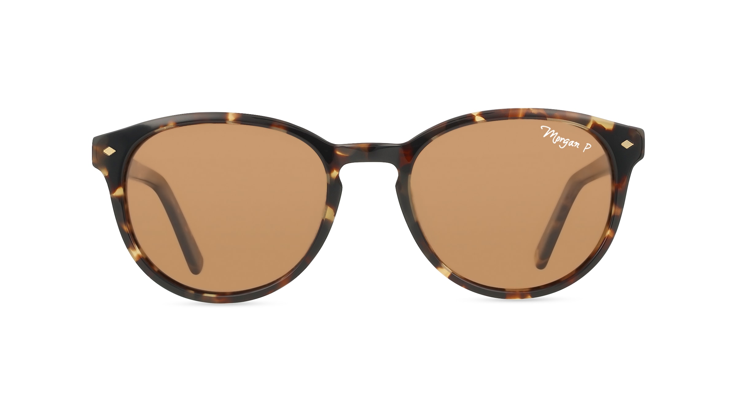 Morgan MO 7241 Damen-Sonnenbrille Vollrand Oval Acetat-Gestell, braun