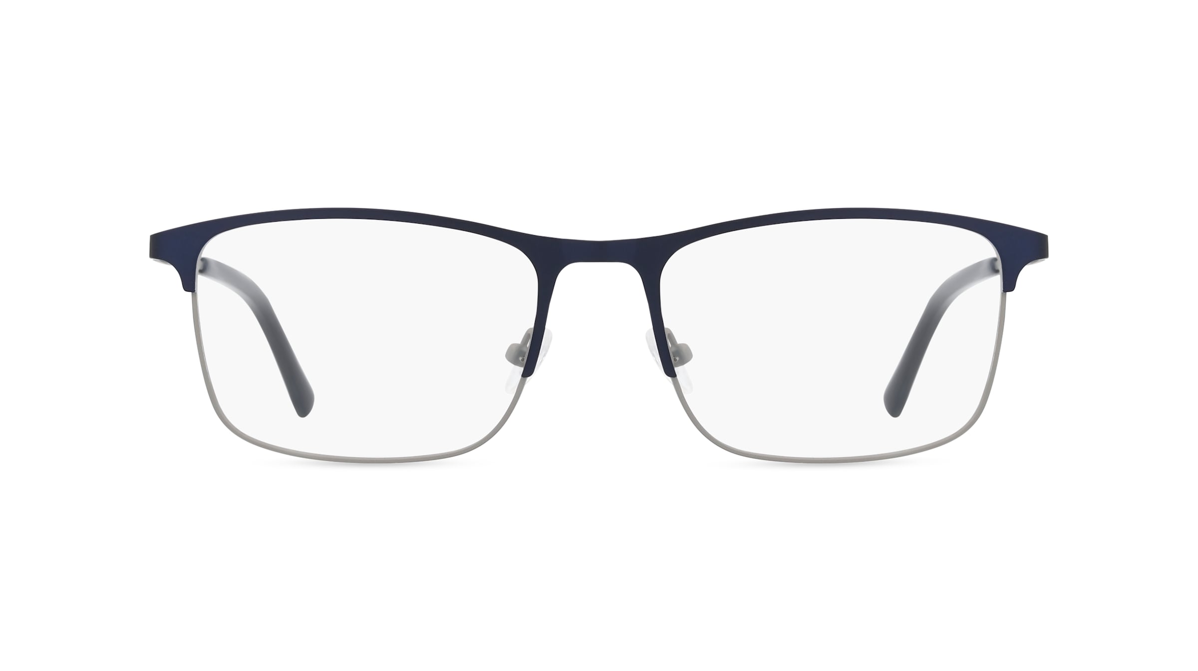 Lacoste L2252 Herren-Brille inkl. Gläser Vollrand Eckig Metall-Gestell 54mm/18mm/145mm, blau