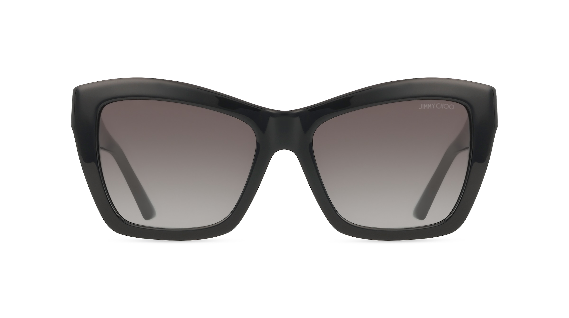 Jimmy Choo JC5031 Damen-Sonnenbrille Vollrand Cateye Acetat-Gestell, schwarz