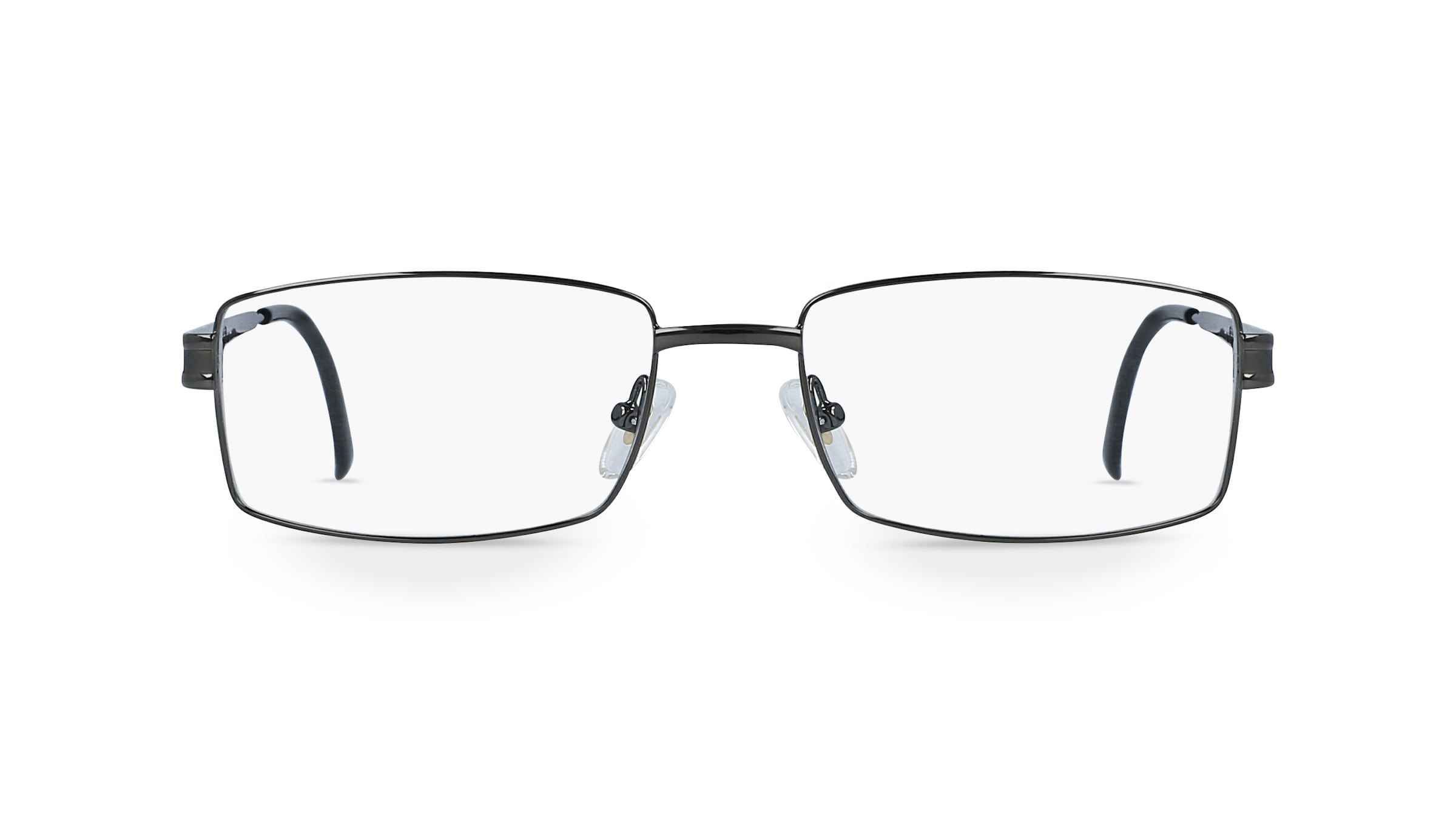 Fielmann OPH 9709 MOD FLEX CL Herren-Brille inkl. Gläser Vollrand Eckig Metall-Gestell 51mm/18mm/135mm, grau