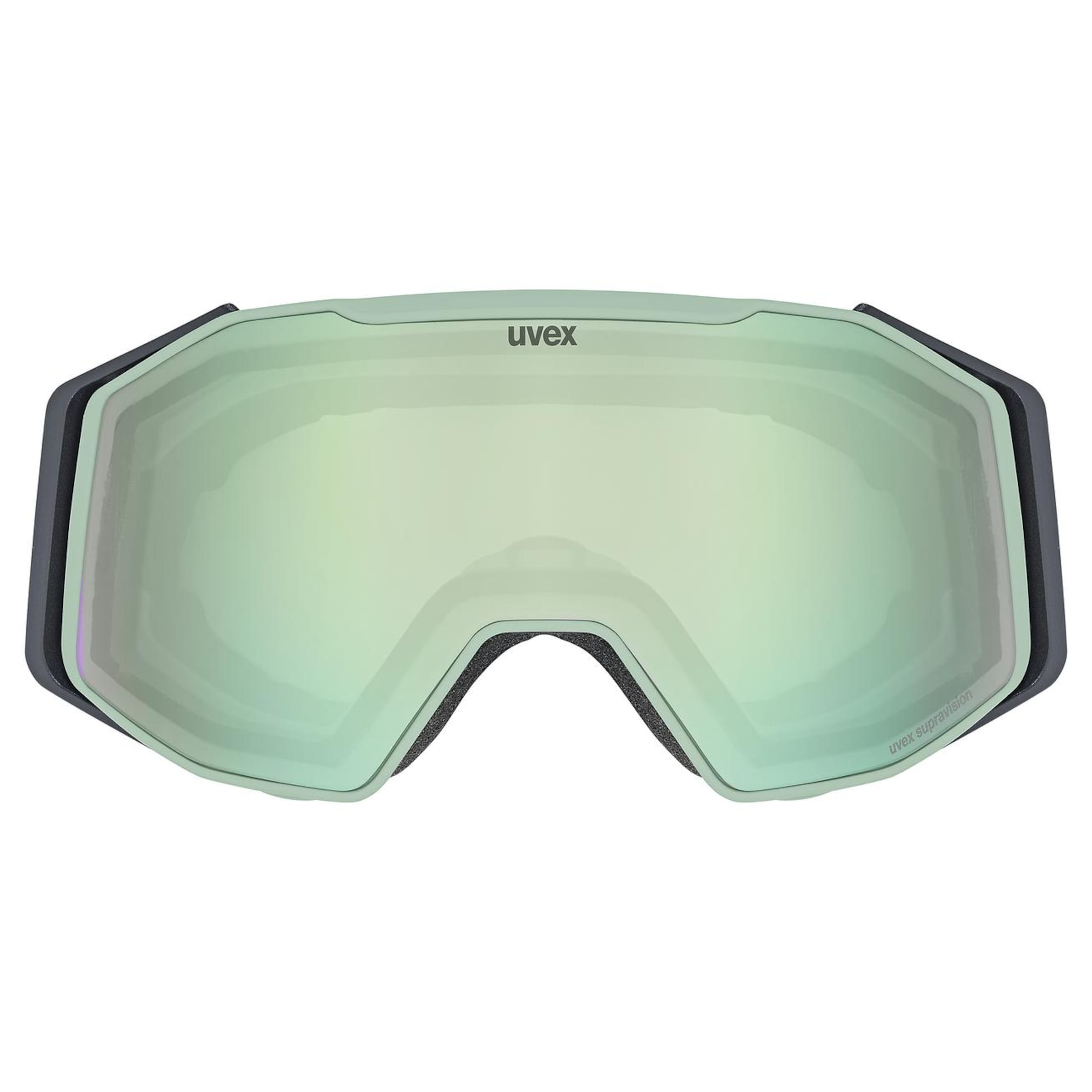 Uvex Gravity Herren-Skibrille Randlos Monoscheibe Kunststoff-Gestell, grün