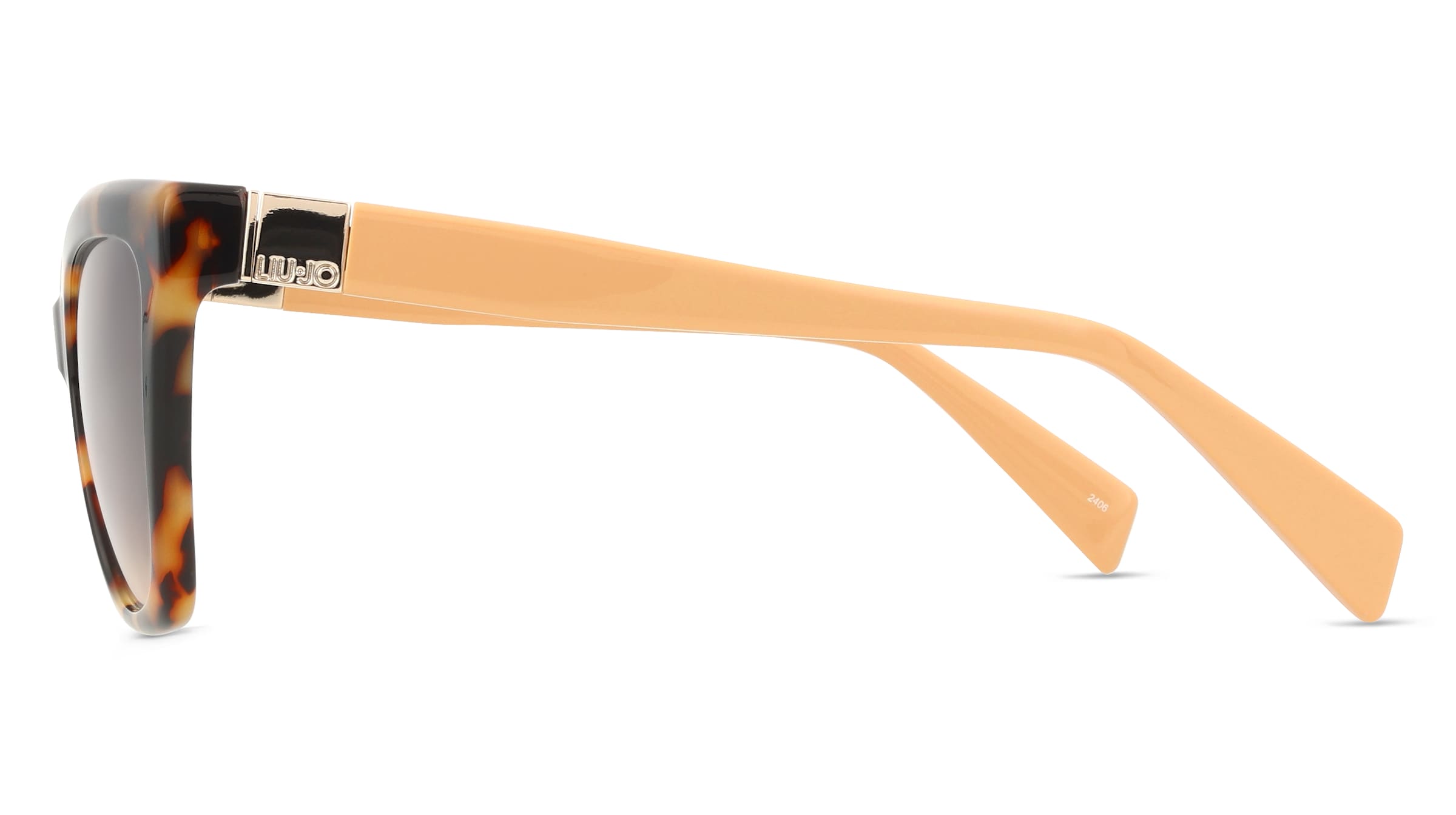 Thumbnail - Liu Jo LIU JO LJ804S Damen-Sonnenbrille Vollrand Eckig Acetat-Gestell, gelb