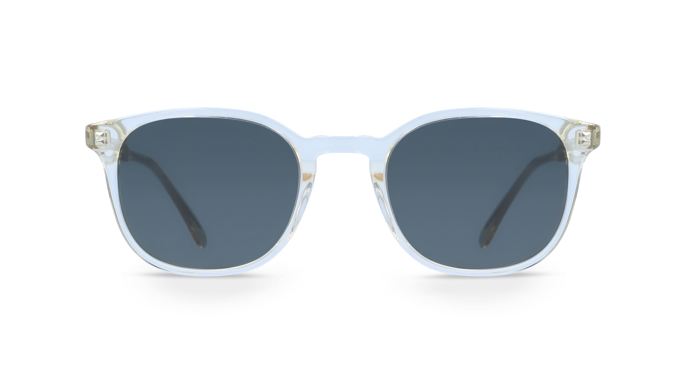 Fielmann MF 035 SUN FA Unisex-Sonnenbrille Vollrand Panto Acetat-Gestell, gelb