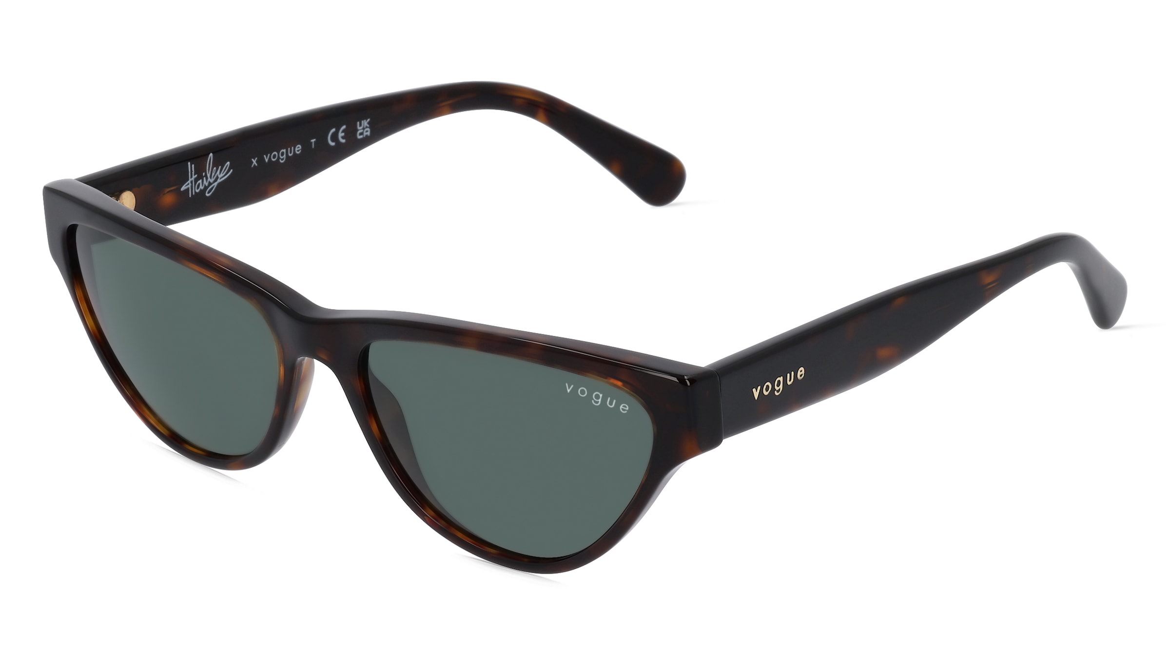 Vogue eyewear VO5513S Damen-Sonnenbrille Vollrand Butterfly Acetat-Gestell, Havanna
