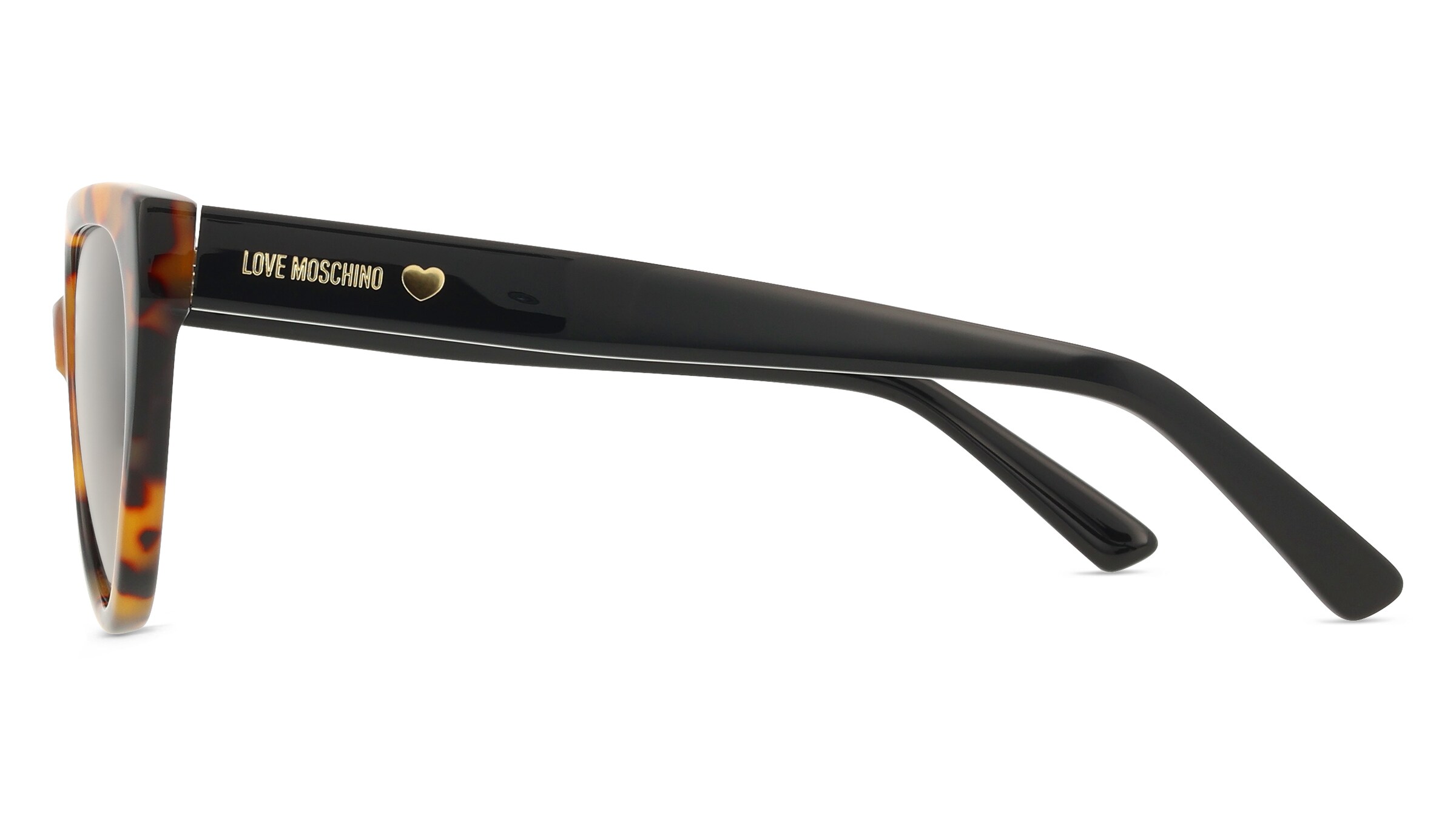 Thumbnail - Love Moschino MOL095/S Damen-Sonnenbrille Vollrand Cat Eye Acetat-Gestell, braun