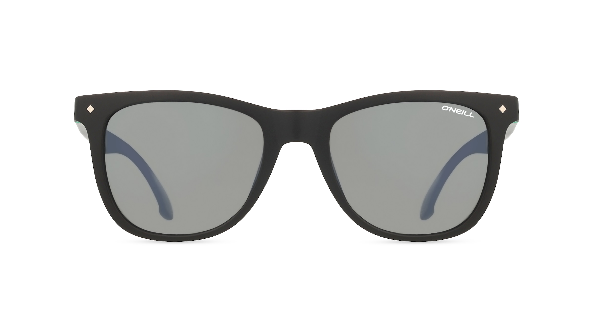 O’Neill ON9054 2.0 Damen-Sonnenbrille Vollrand Eckig Kunststoff-Gestell, schwarz