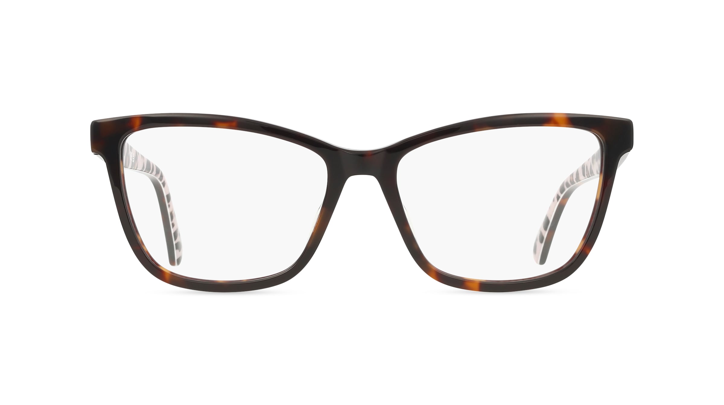 Moschino MOL632 Damen-Brille inkl. Gläser Vollrand Eckig Acetat-Gestell 54mm/16mm/140mm, braun