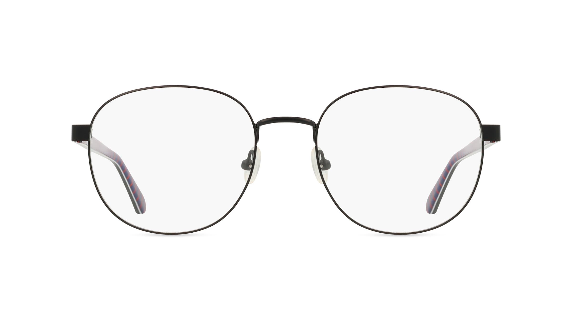 Gant GA3252 Unisex-Brille inkl. Gläser Vollrand Rund Metall-Gestell 55mm/19mm/145mm, schwarz