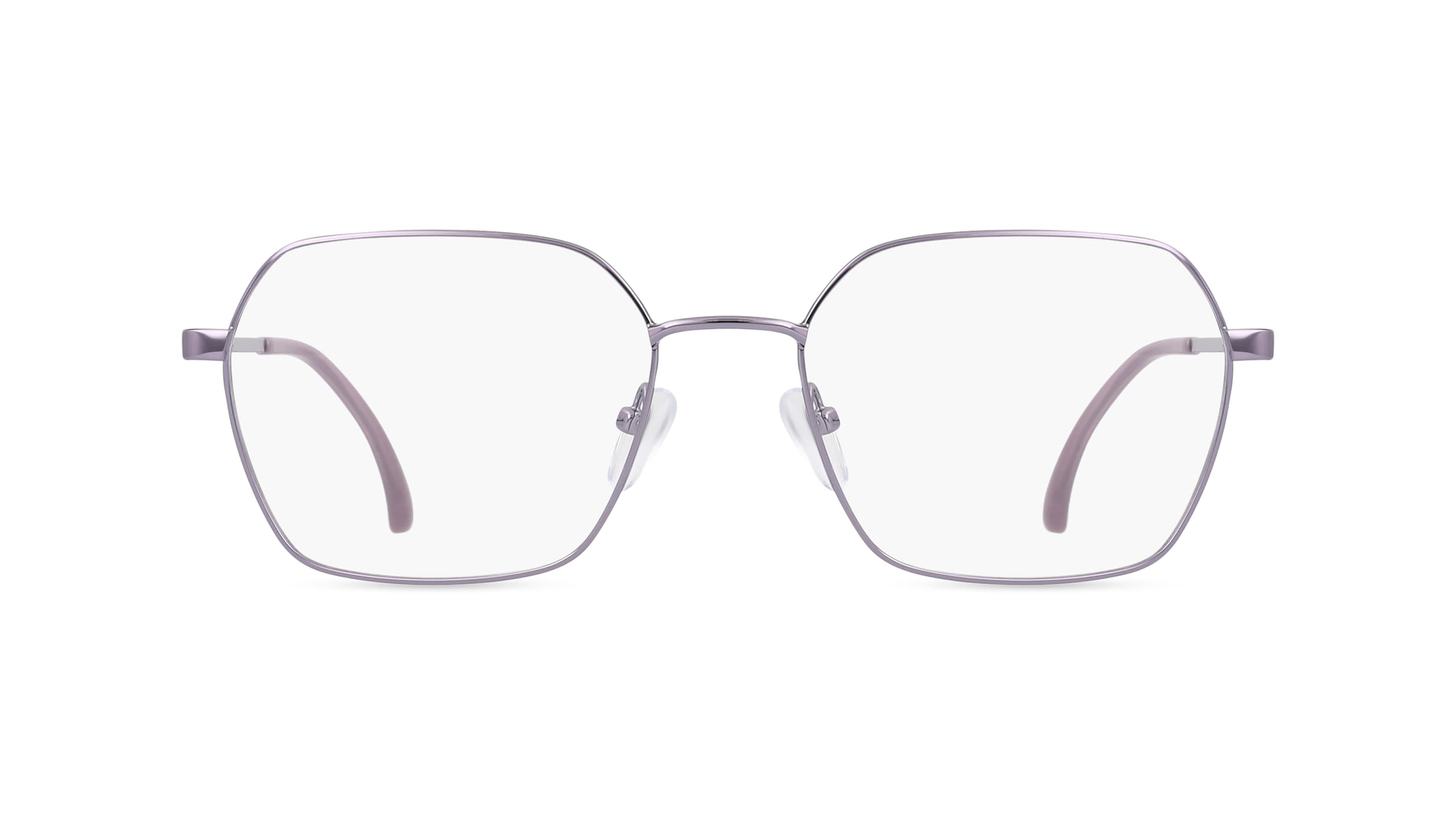 Fielmann BD 562 FA Damen-Brille inkl. Gläser Vollrand Mehreckig Edelstahl-Gestell 52mm/18mm/140mm, lila