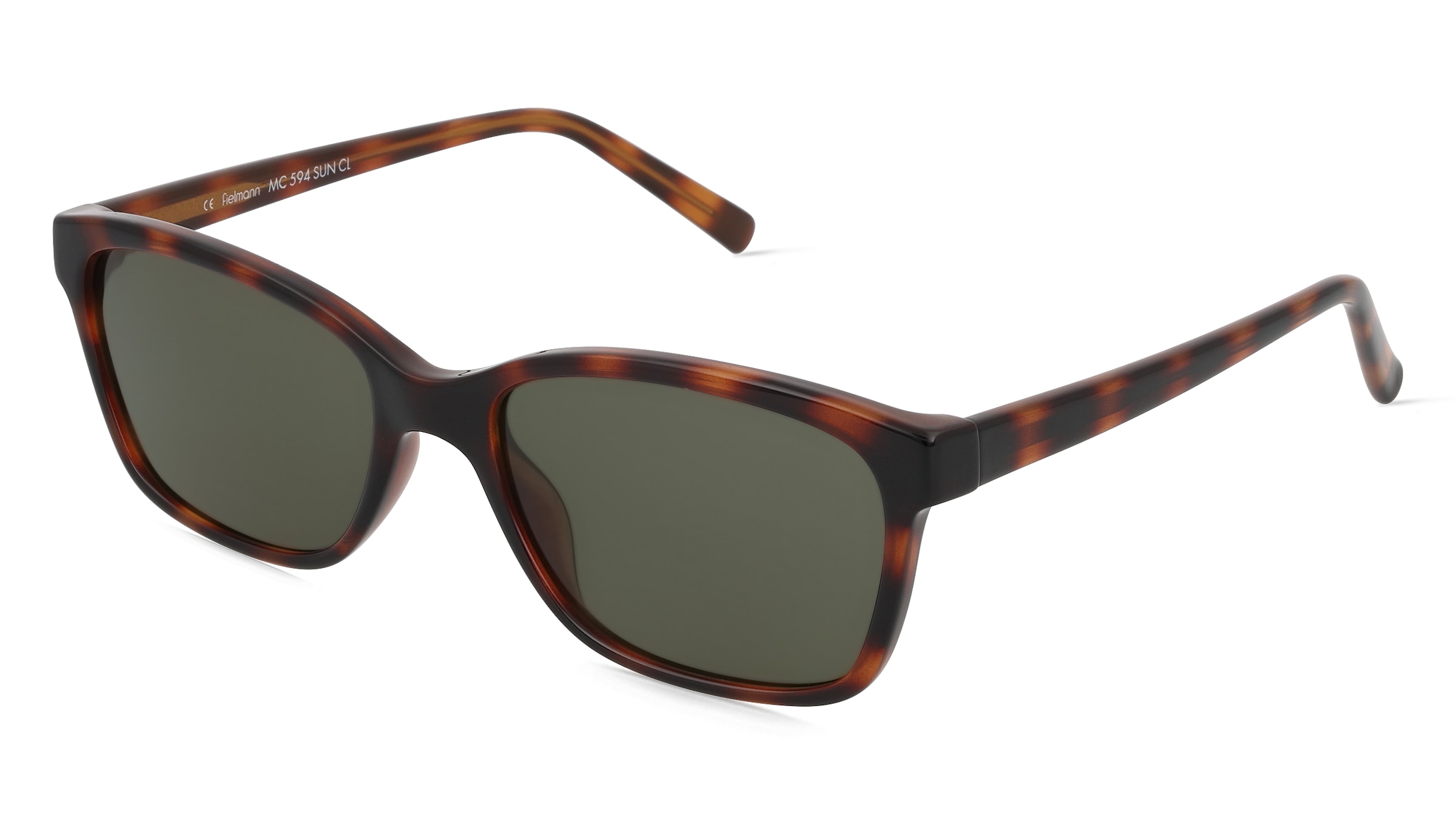Fielmann MC 594 SUN CL HELENE Damen-Sonnenbrille Vollrand Butterfly Propionat-Gestell, Havanna