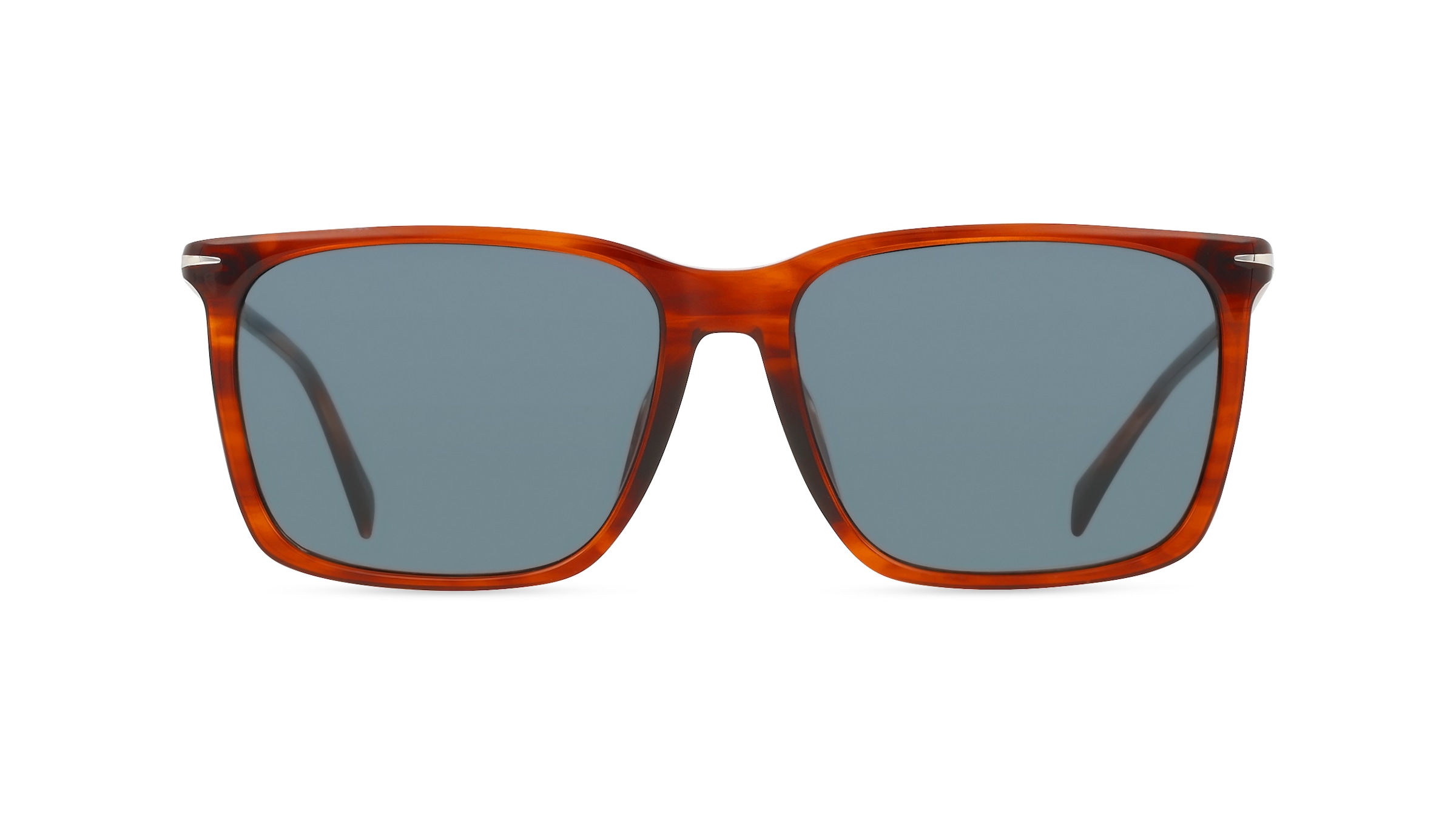 David Beckham DB 1145/G/S Herren-Sonnenbrille Vollrand Eckig Kunststoff-Gestell, braun