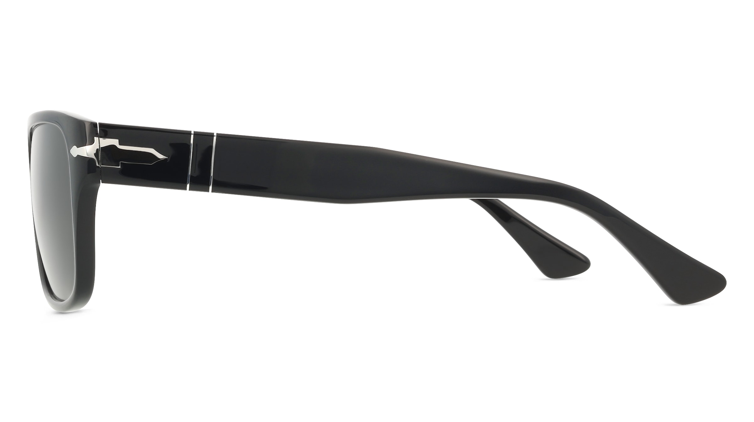 Thumbnail - Persol PO3341S Damen-Sonnenbrille Vollrand Panto Acetat-Gestell, schwarz