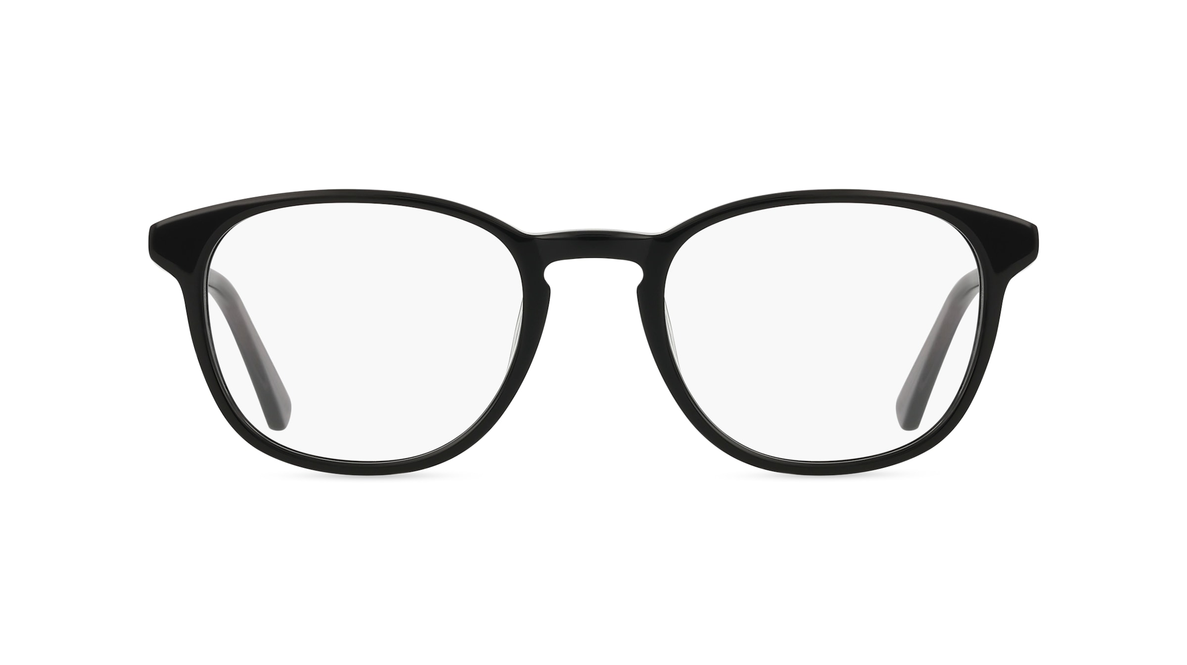 Botaniq BIO-1028 Herren-Brille inkl. Gläser Vollrand Panto Kunststoff-Gestell 50mm/20mm/145mm, schwarz