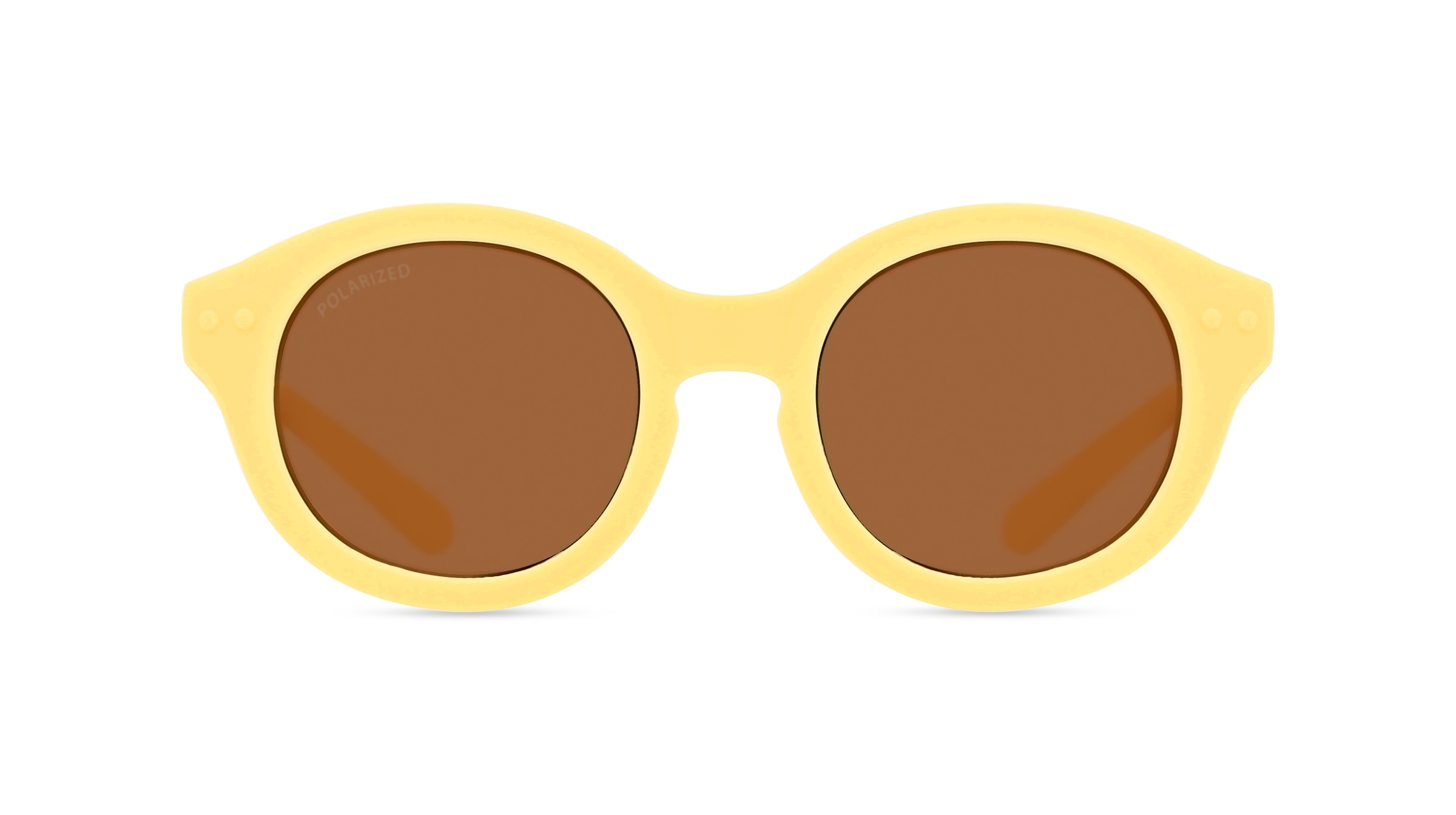 OKIDOKI JIMMY SUN LITTLE (3-5) Unisex-Sonnenbrille Vollrand Panto Kunststoff-Gestell, Gelb