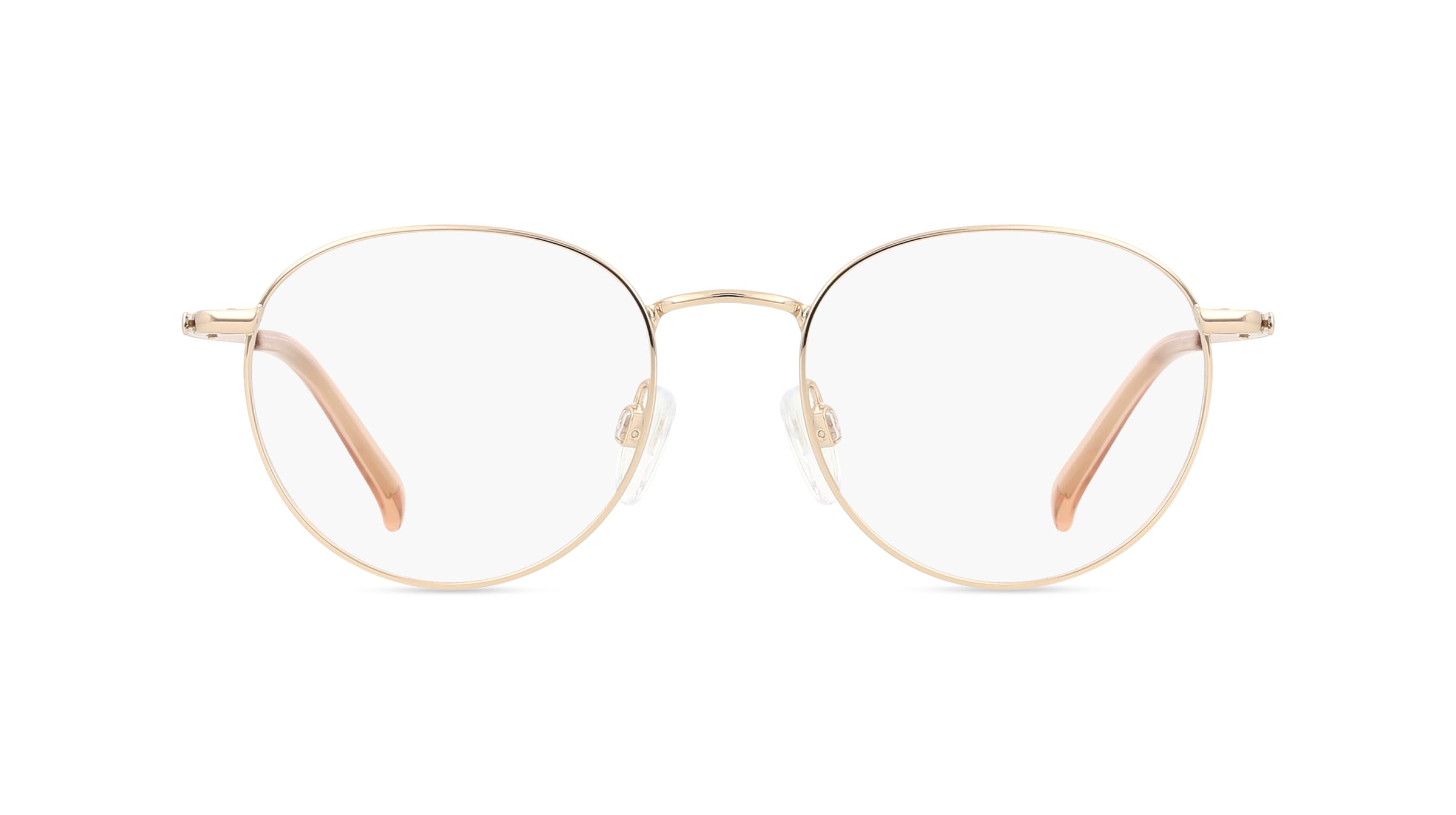 Fielmann BD 577 CL LISA Kinder-Brille inkl. Gläser Vollrand Panto Edelstahl-Gestell 46/18/135, gold