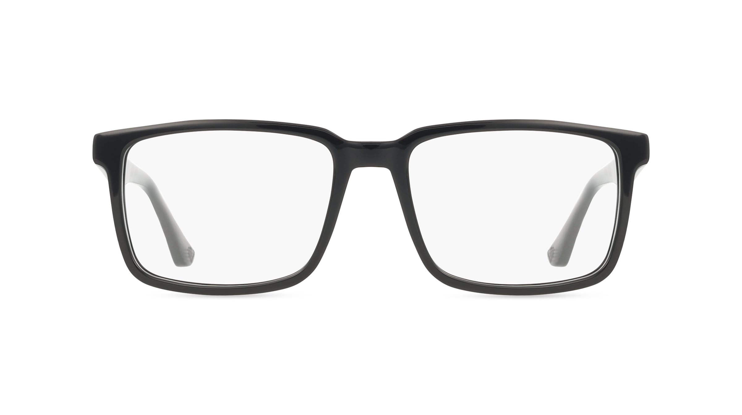 Police VPLN17 Herren-Brille inkl. Gläser Vollrand Eckig Acetat-Gestell 54mm/17mm/145mm, schwarz