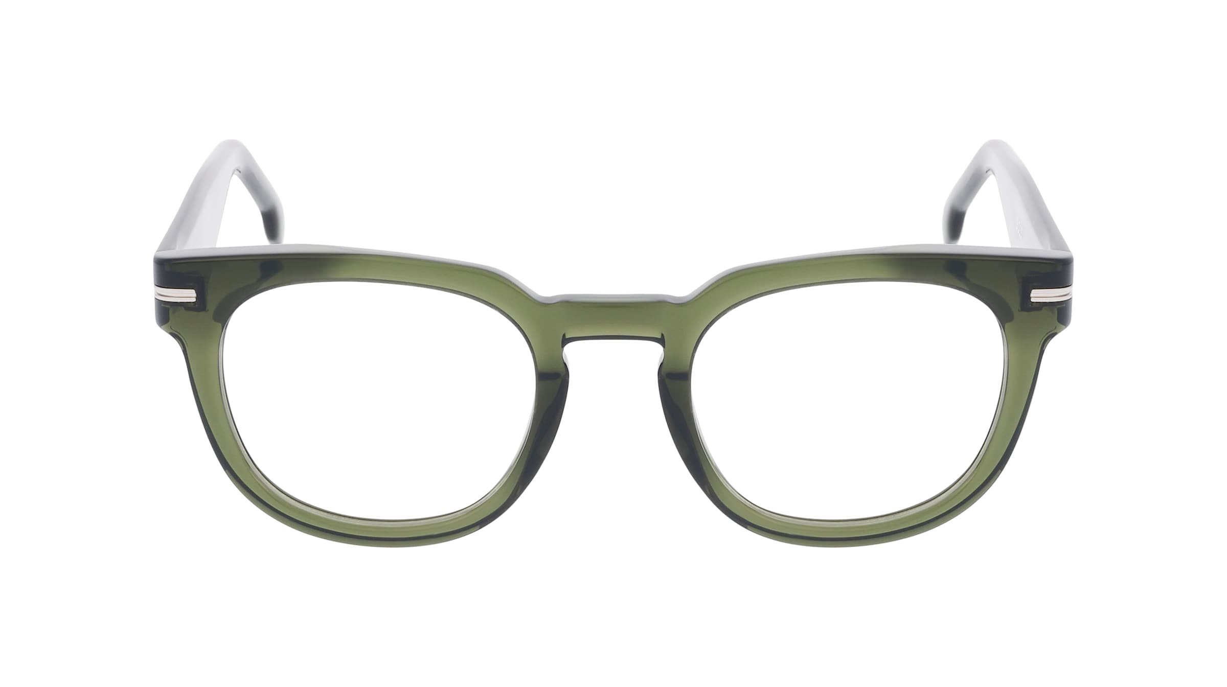 Thumbnail - Boss 1719 Unisex-Brille inkl. Gläser Vollrand Eckig Acetat-Gestell 50/22/150, grün