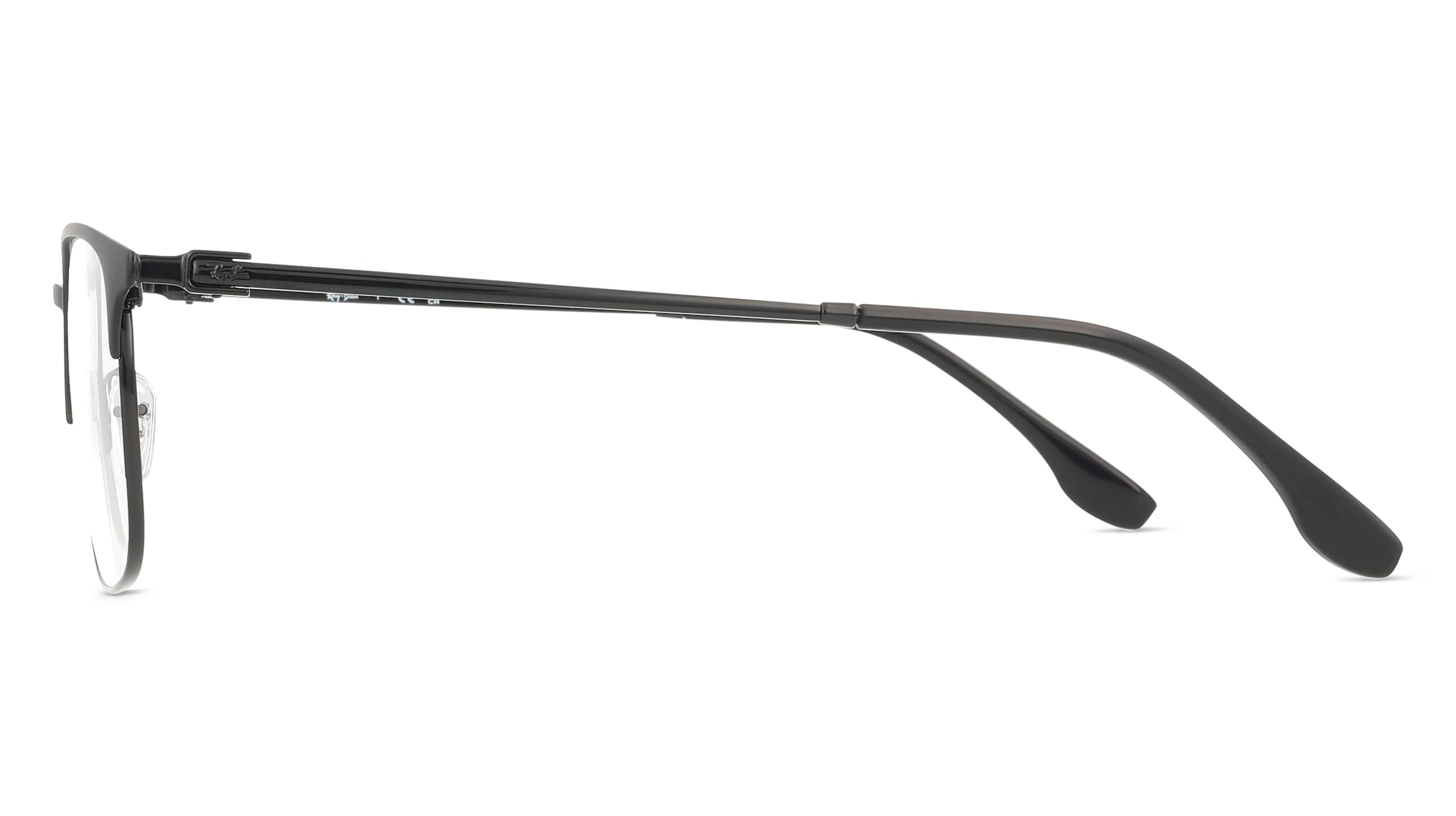 Thumbnail - Ray-Ban RX6494 Unisex-Brille inkl. Gläser Vollrand Pilot Metall-Gestell 56mm/18mm/145mm, schwarz
