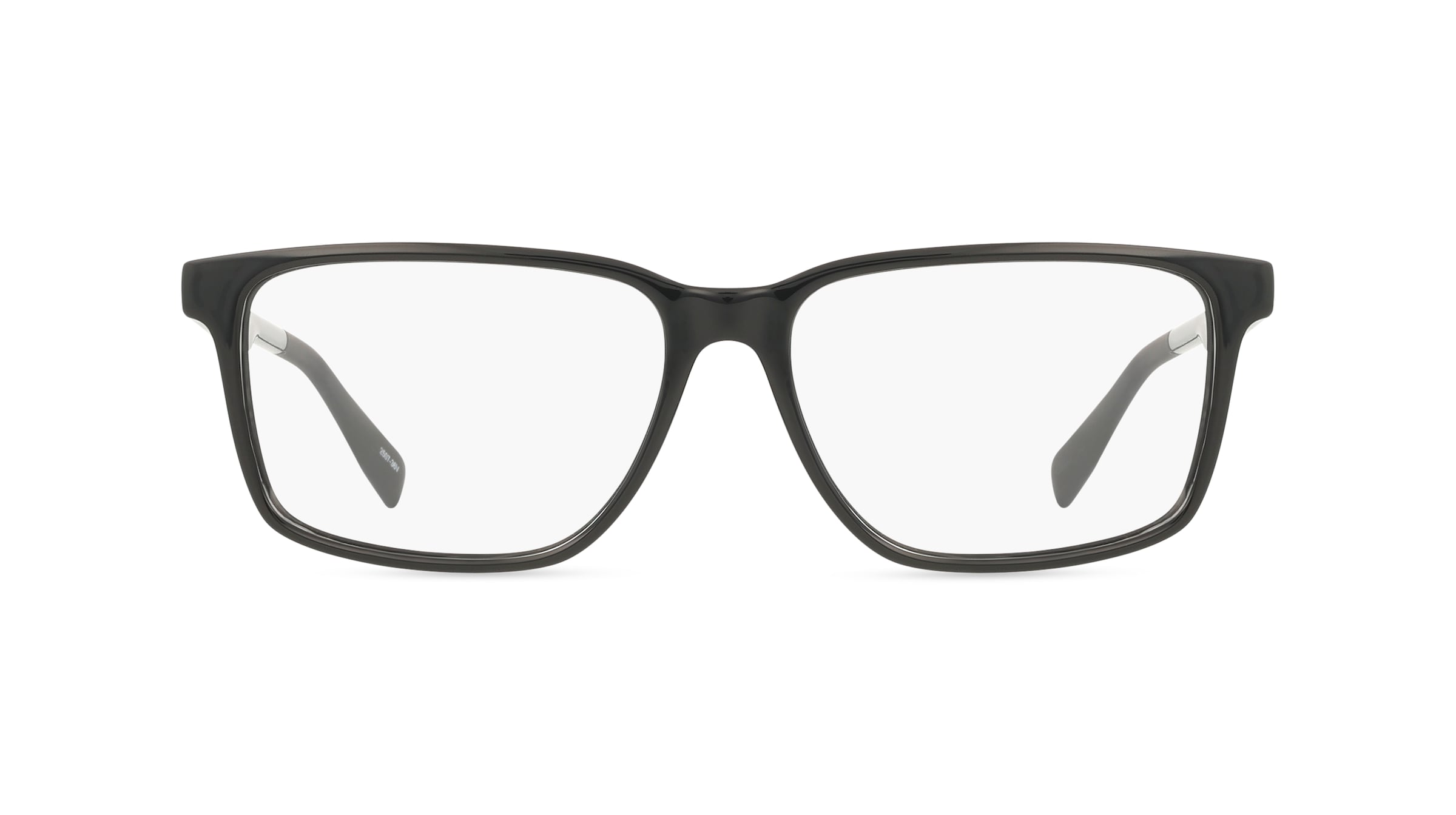 Lacoste L4005 Herren-Brille inkl. Gläser Vollrand Eckig Kunststoff-Gestell 56/16/145, schwarz