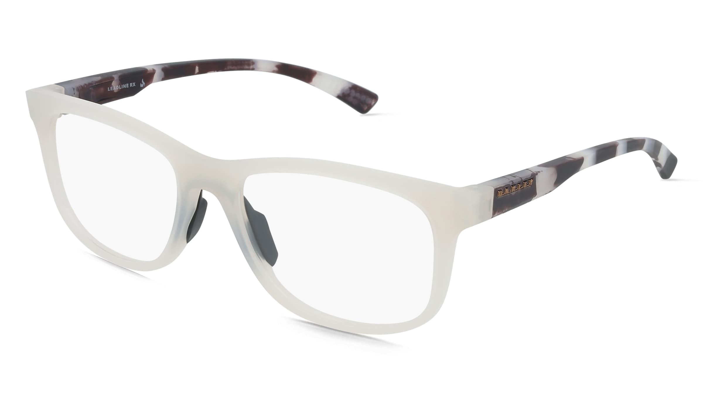 Oakley 0OX8175 LEADLINE RX Damen-Brille inkl. Gläser Vollrand Rund Kunststoff-Gestell 54/17/139, Transparent