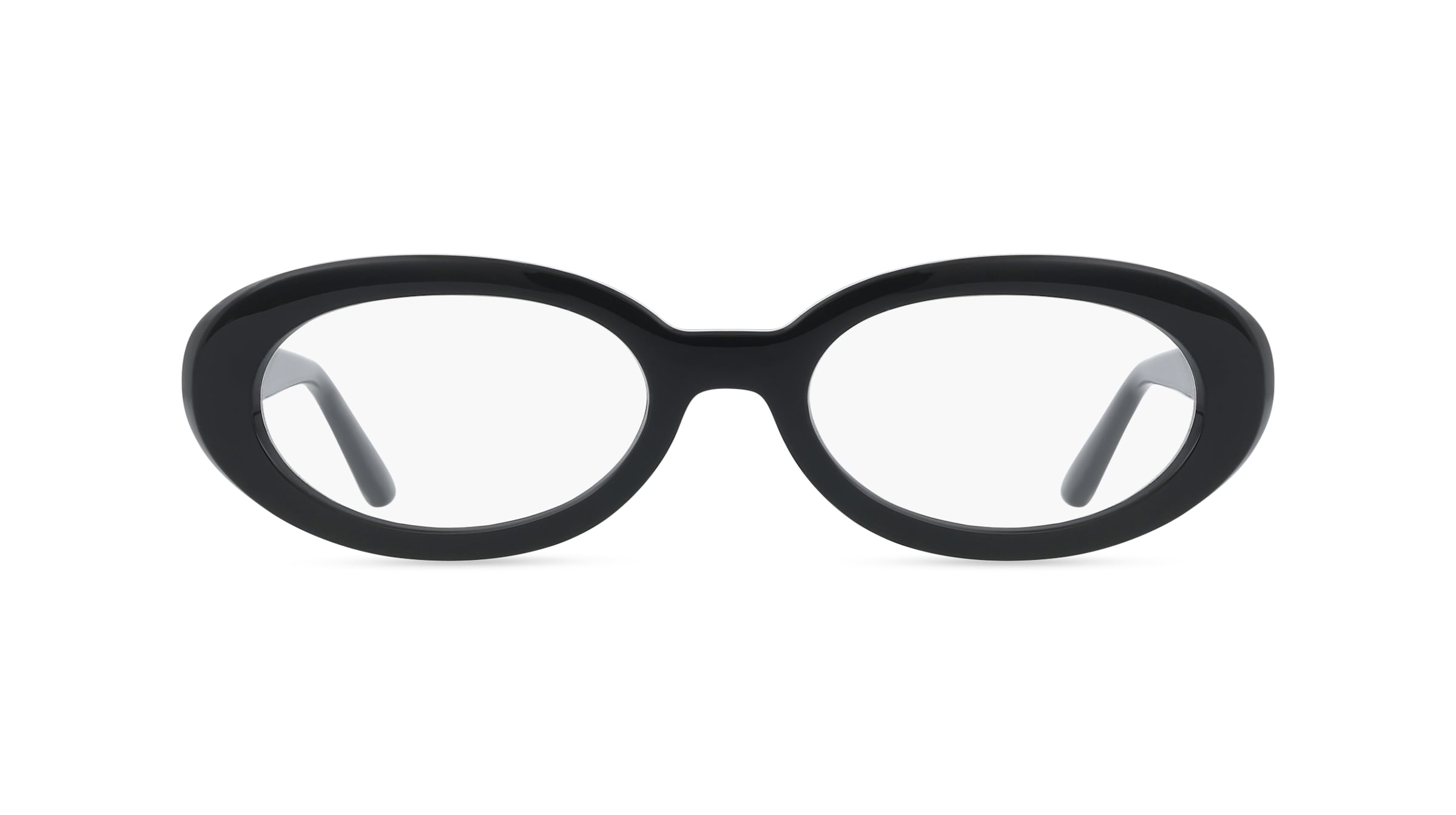 Ray-Ban RX2223V Damen-Brille inkl. Gläser Vollrand Oval Kunststoff-Gestell 52/19/145, Schwarz