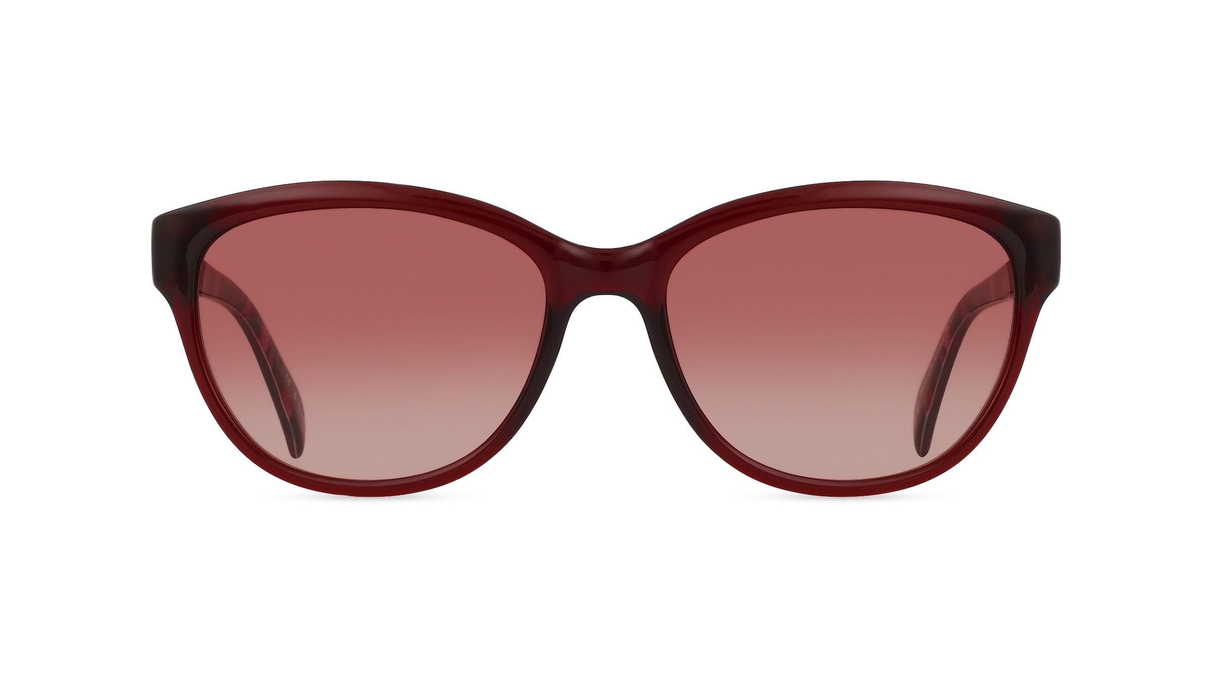 Ted Baker 1605 Damen-Sonnenbrille Vollrand Butterfly Acetat-Gestell, rot