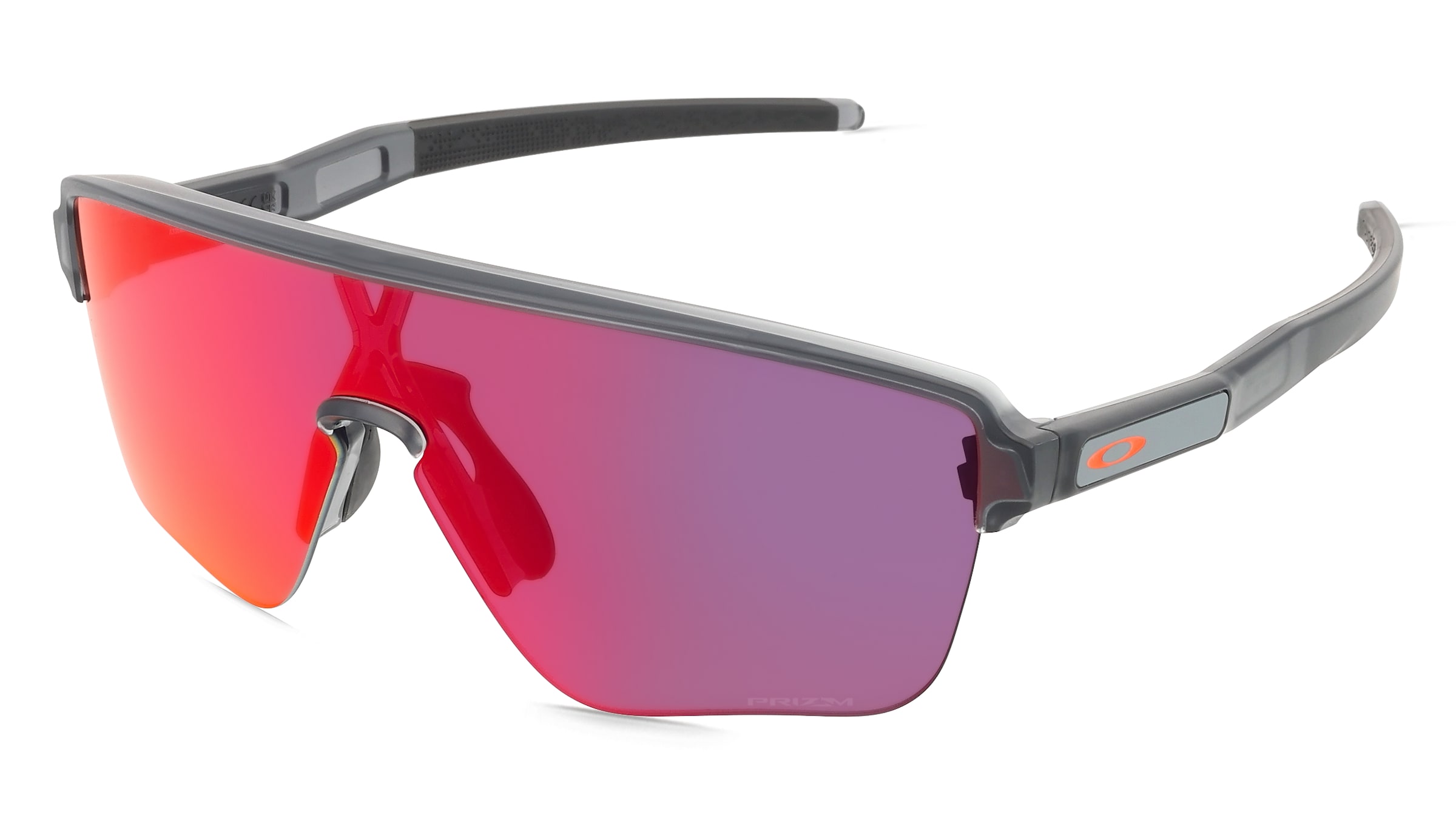 Oakley OO9415 Herren-Sonnenbrille Halbrand Monoscheibe Kunststoff-Gestell, Grau