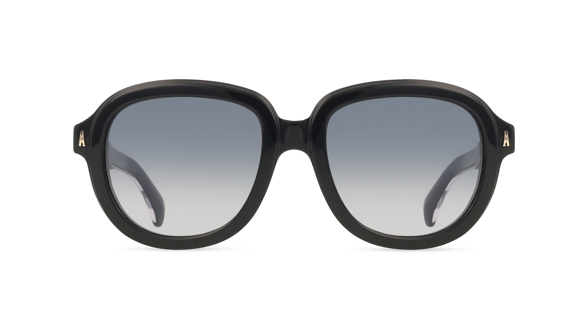 Moncler ME6007U Unisex-Sonnenbrille Vollrand Pilot Acetat-Gestell, schwarz