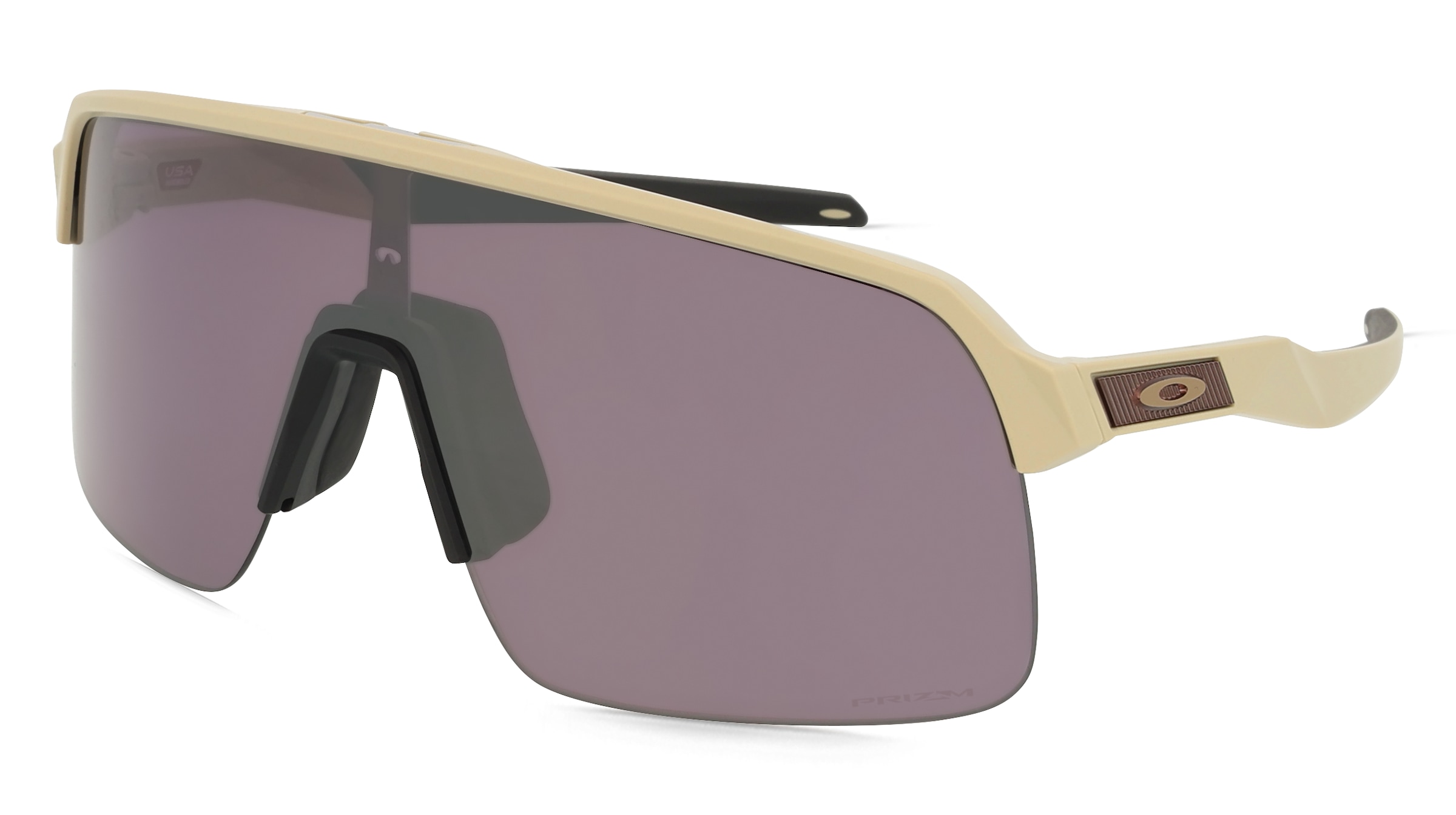 Oakley OO9463 SUTRO LITE Herren-Sonnenbrille Halbrand Monoscheibe Kunststoff-Gestell, Beige