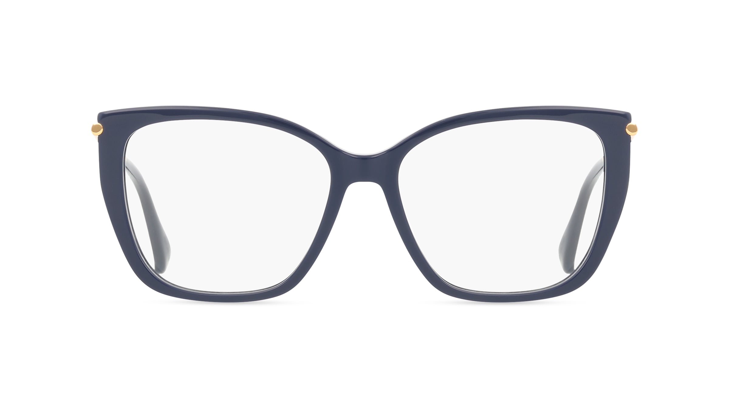 Max Mara MM5007 Damen-Brille inkl. Gläser Vollrand Eckig Acetat-Gestell 53mm/15mm/145mm, blau