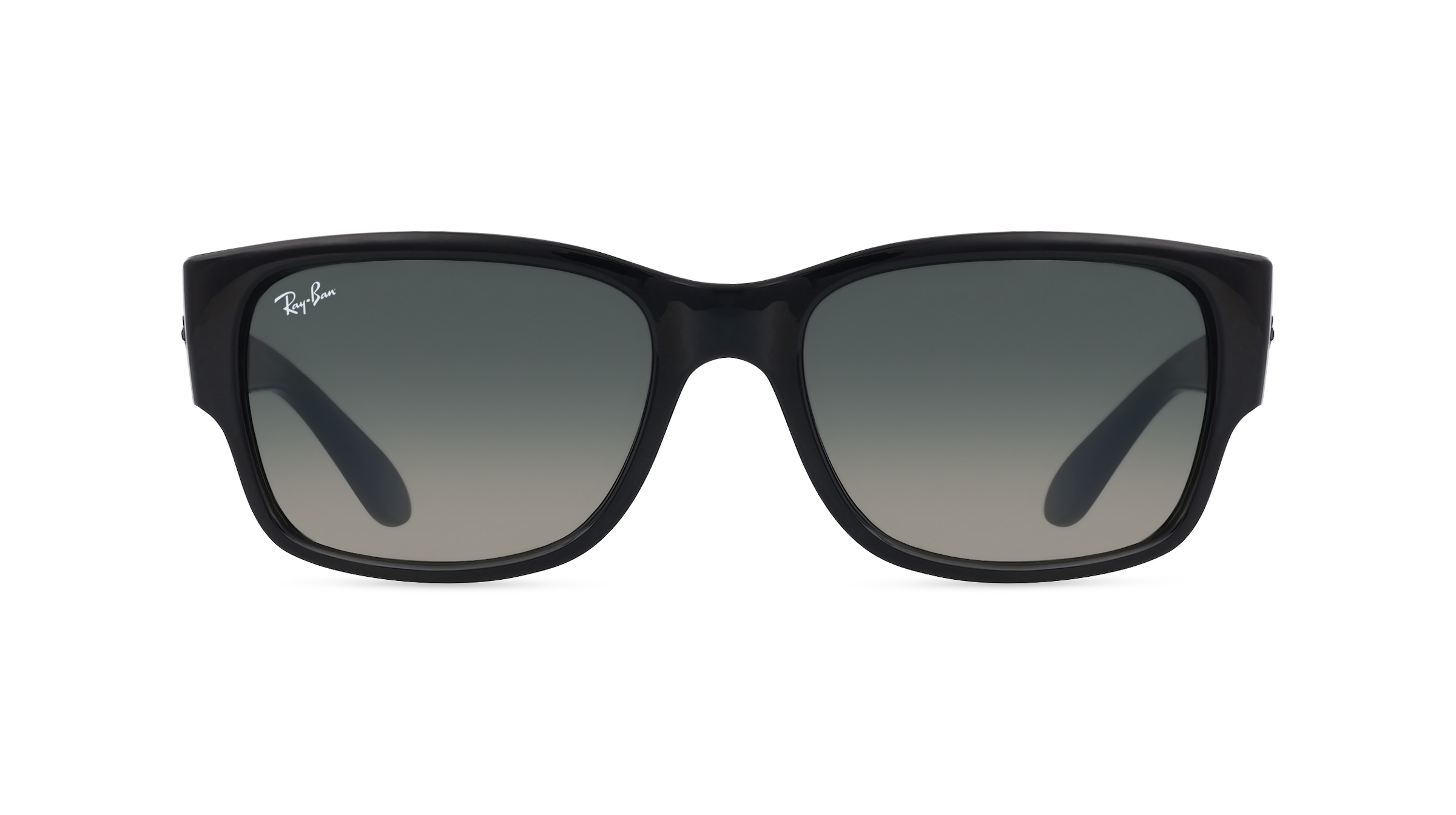 Ray-Ban RB4388 Unisex-Sonnenbrille Vollrand Eckig Propionat-Gestell, schwarz