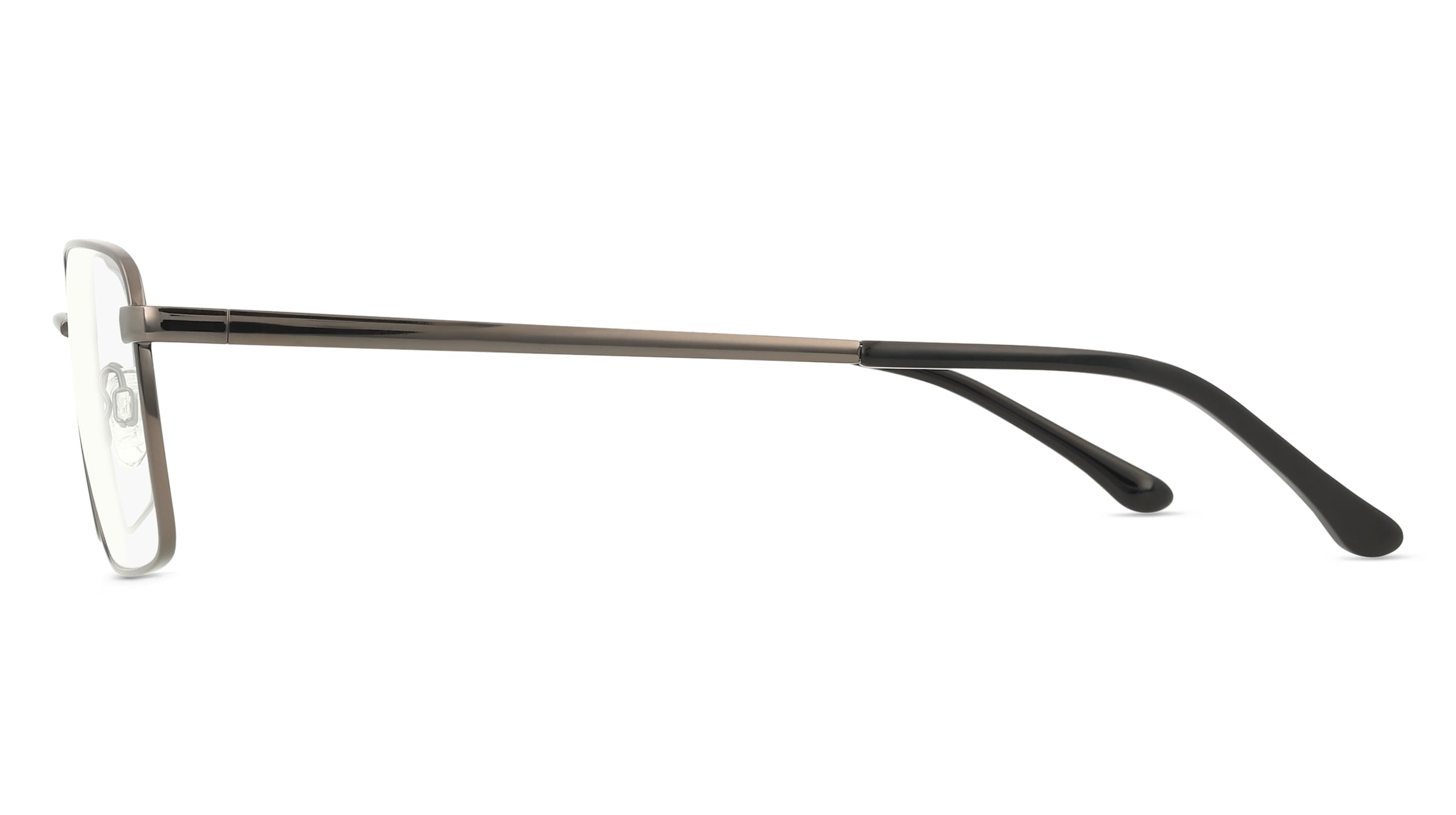 Thumbnail - Fielmann MO 002 CL ANDREAS Herren-Brille inkl. Gläser Vollrand Quadratisch Edelstahl-Gestell 57/20/145, grau